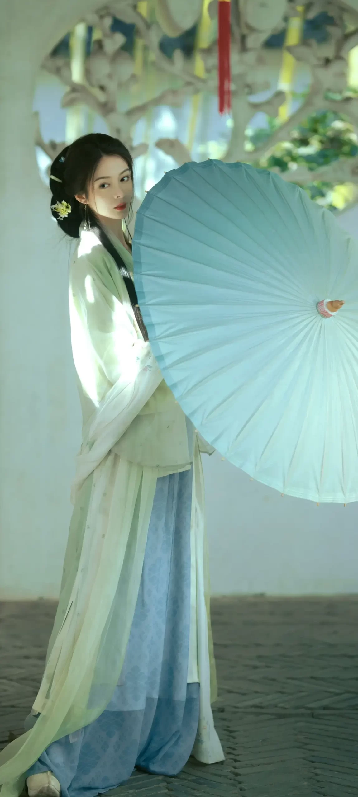 傅菁古装造型写真壁纸插图4