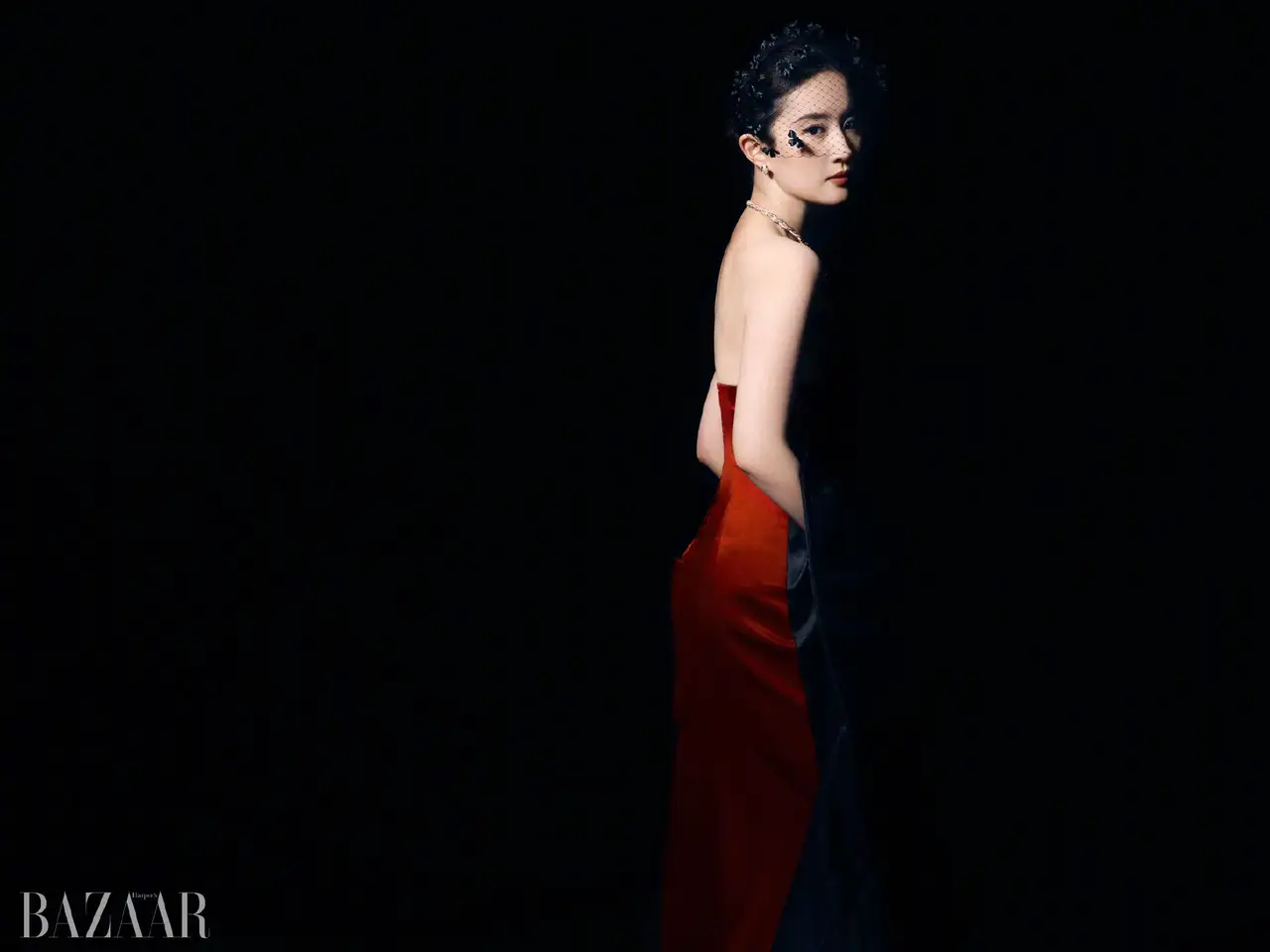 刘亦菲芭莎封面写真大片插图6