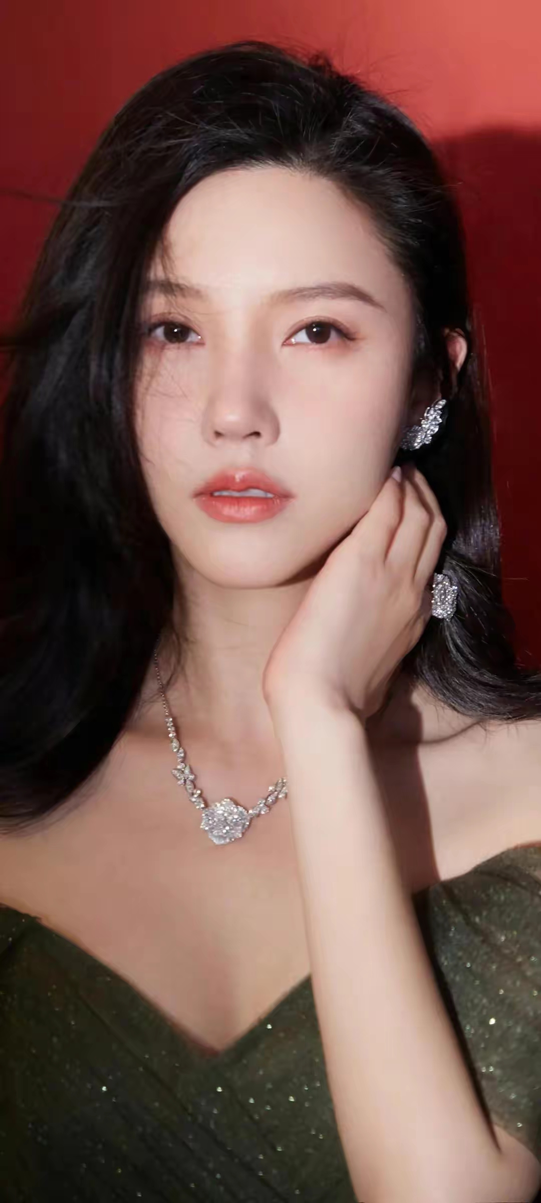 杨子姗|全面屏手机壁纸插图3