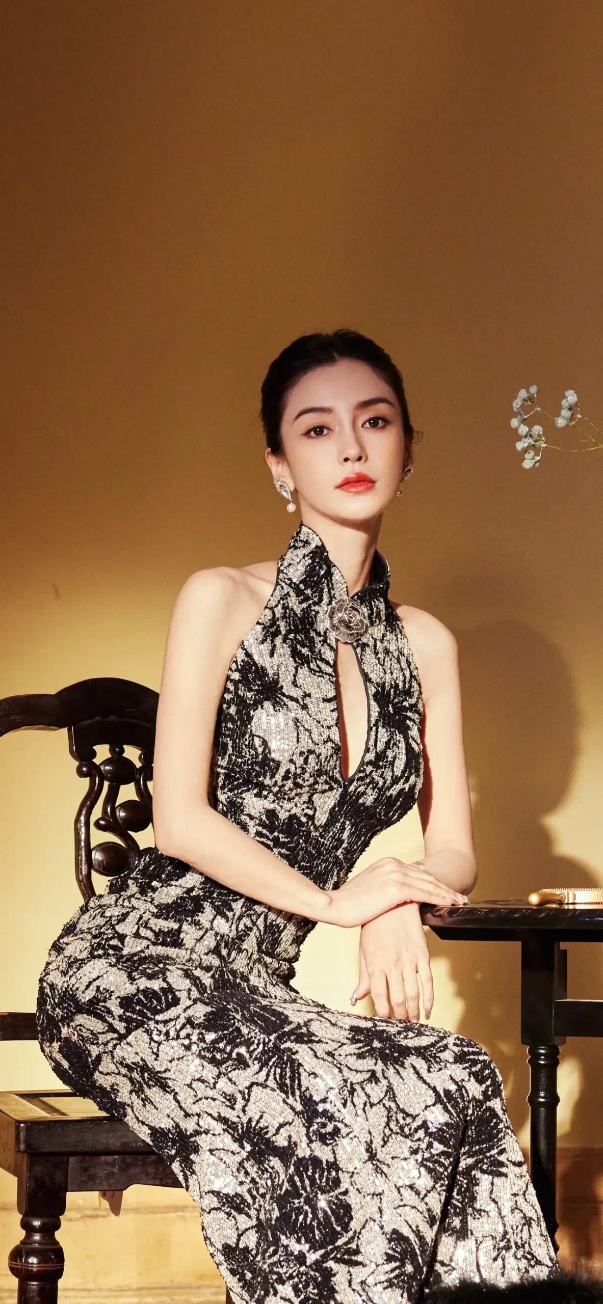 杨颖高贵典雅写真壁纸插图14