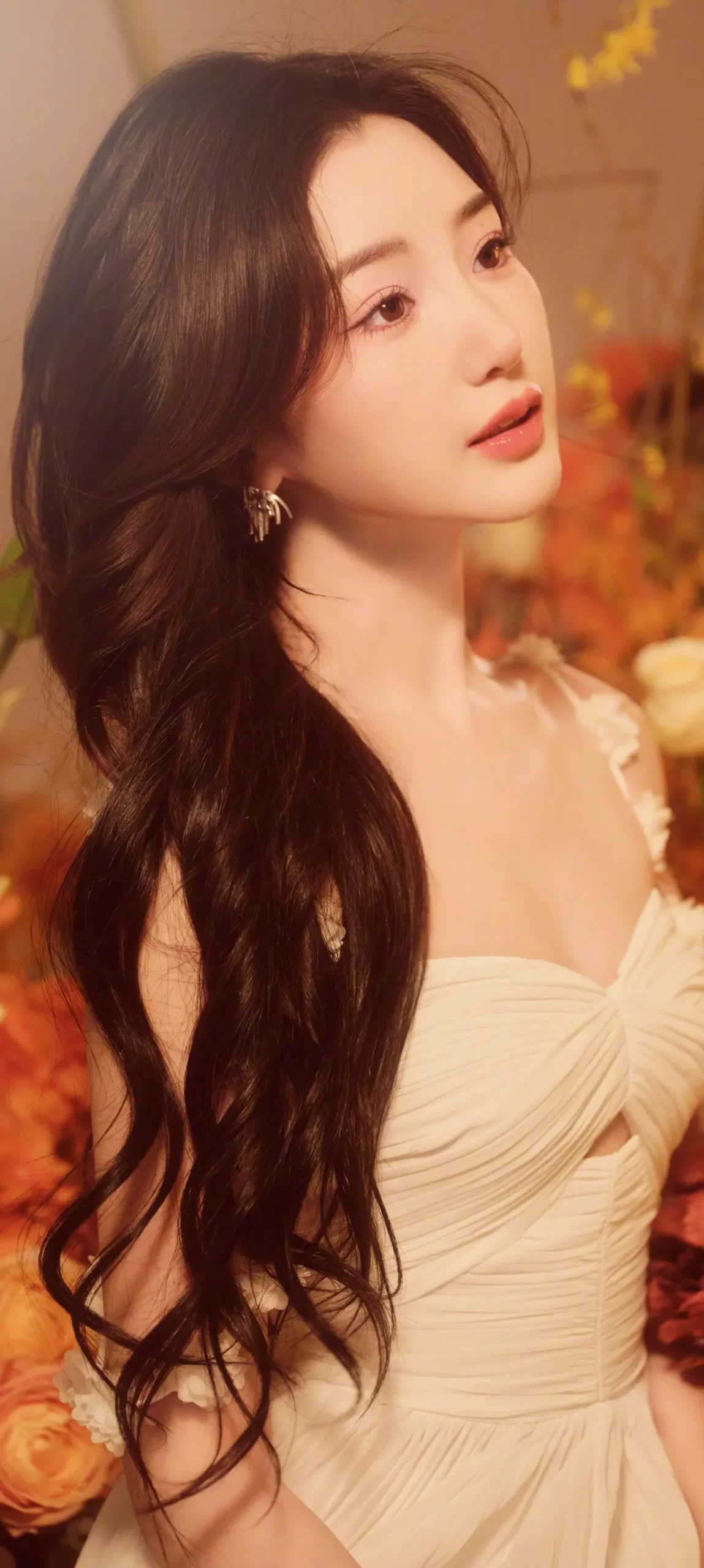 花仙子毛晓彤粉色写真壁纸插图4