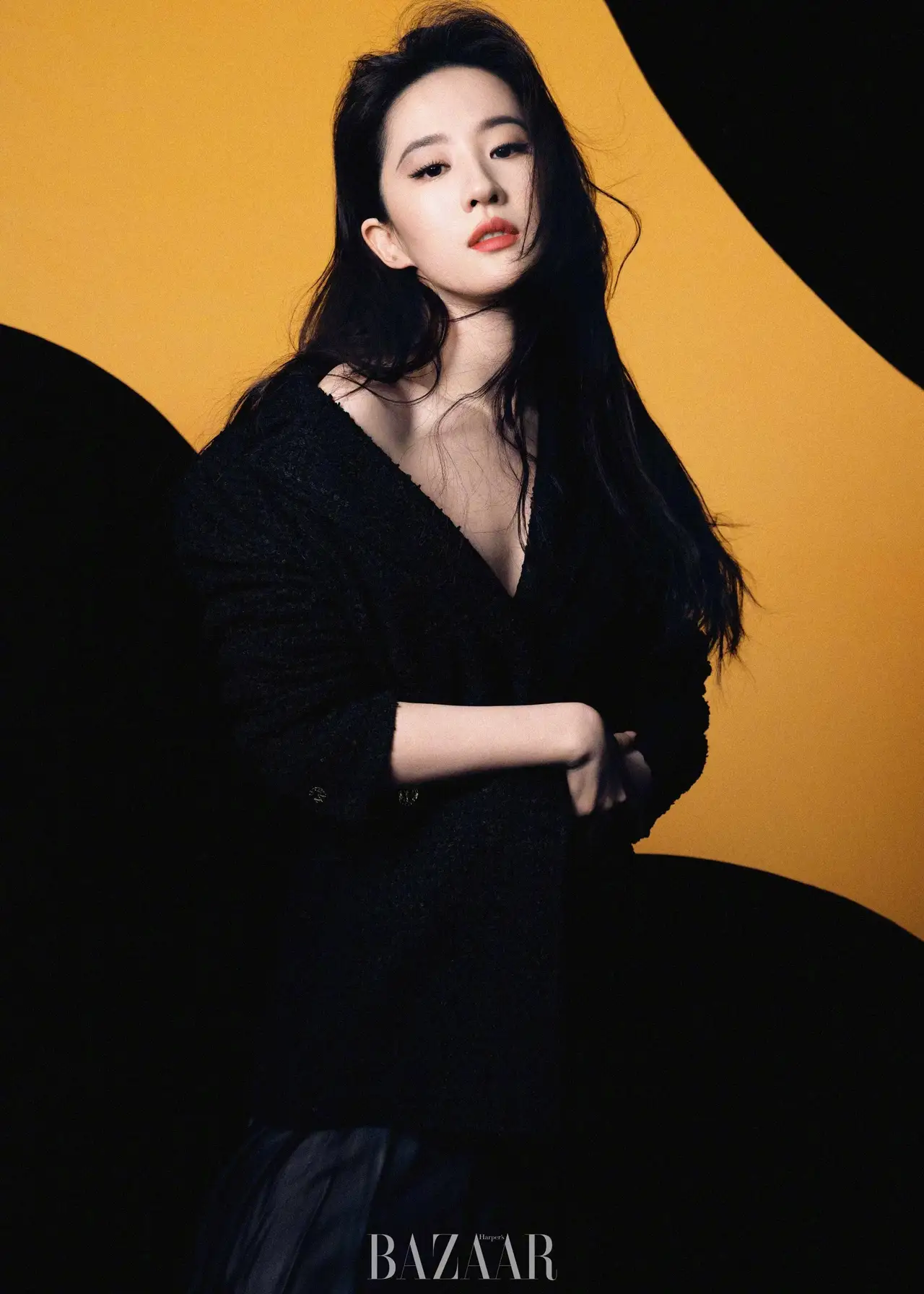 刘亦菲芭莎封面写真大片插图4
