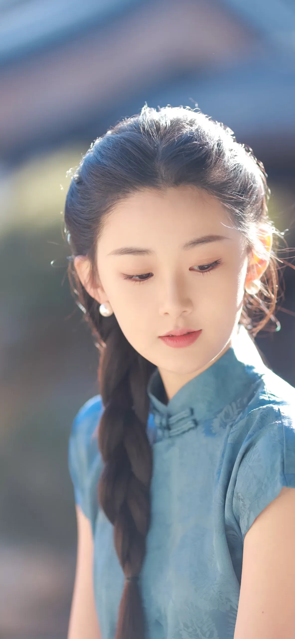 邵羽柒旗袍高清写真壁纸插图14