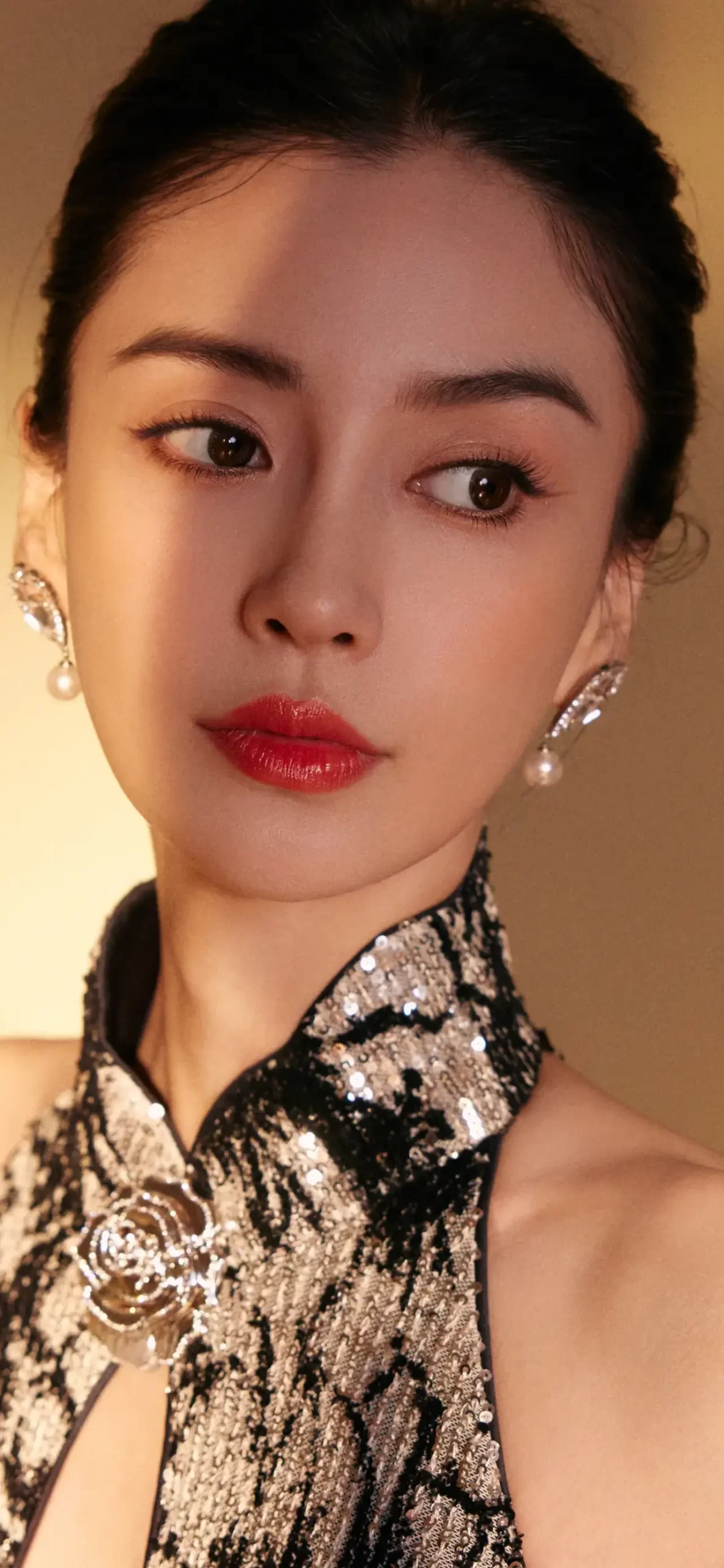 杨颖高贵典雅写真壁纸插图7