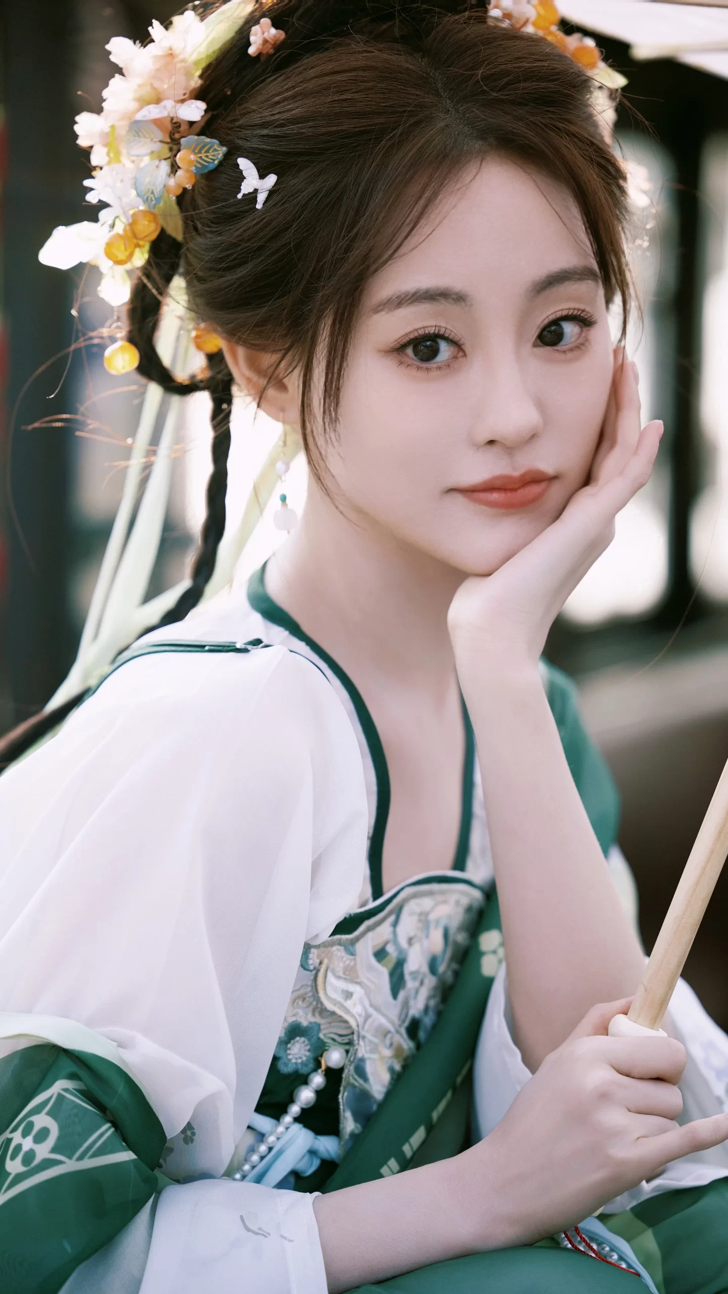 祝绪丹古装清新脱俗写真秀色可餐插图7