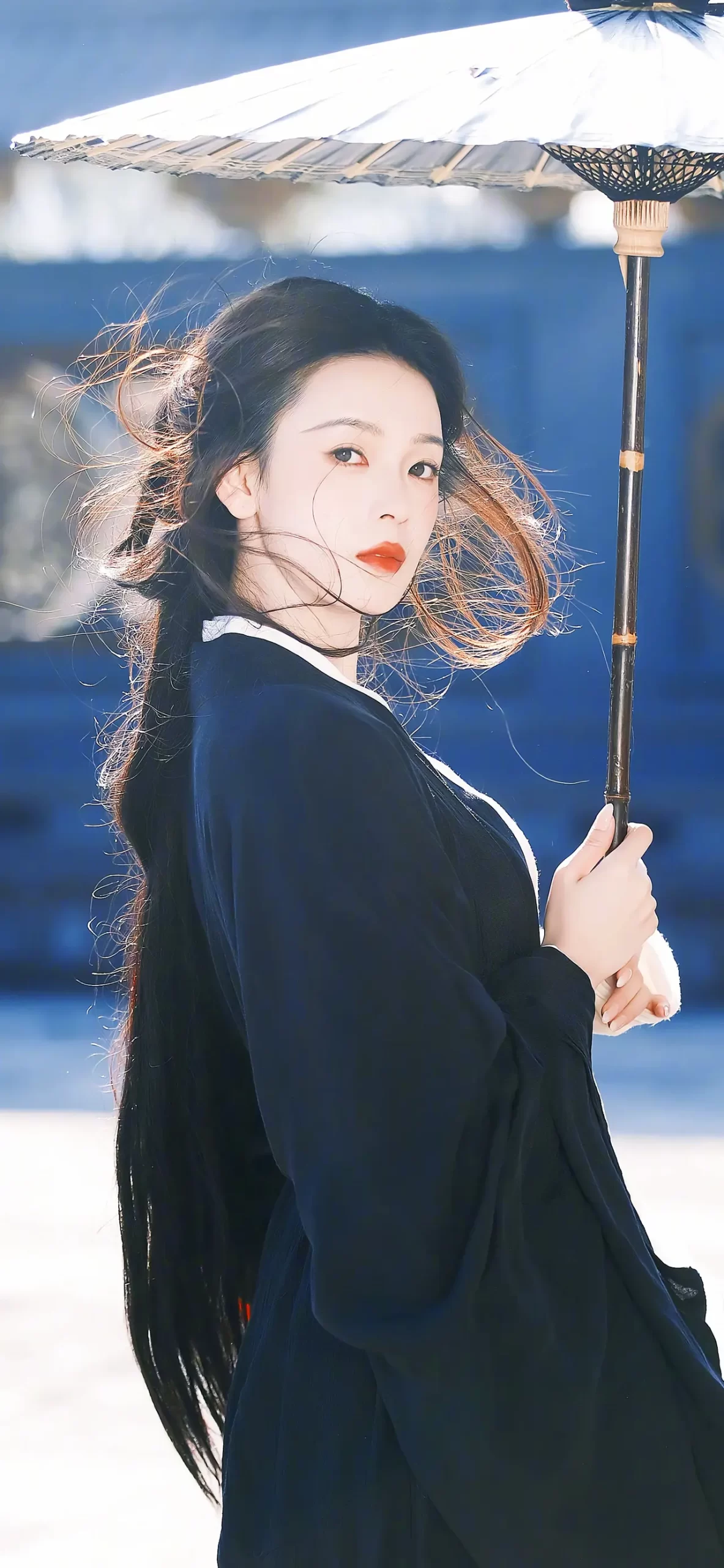 陈瑶古装高清写真手机壁纸插图5