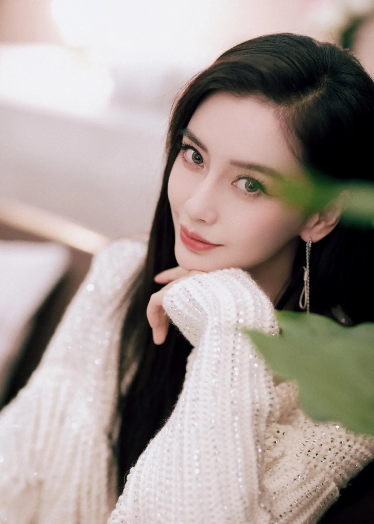 杨颖长发好美好迷人呀插图5