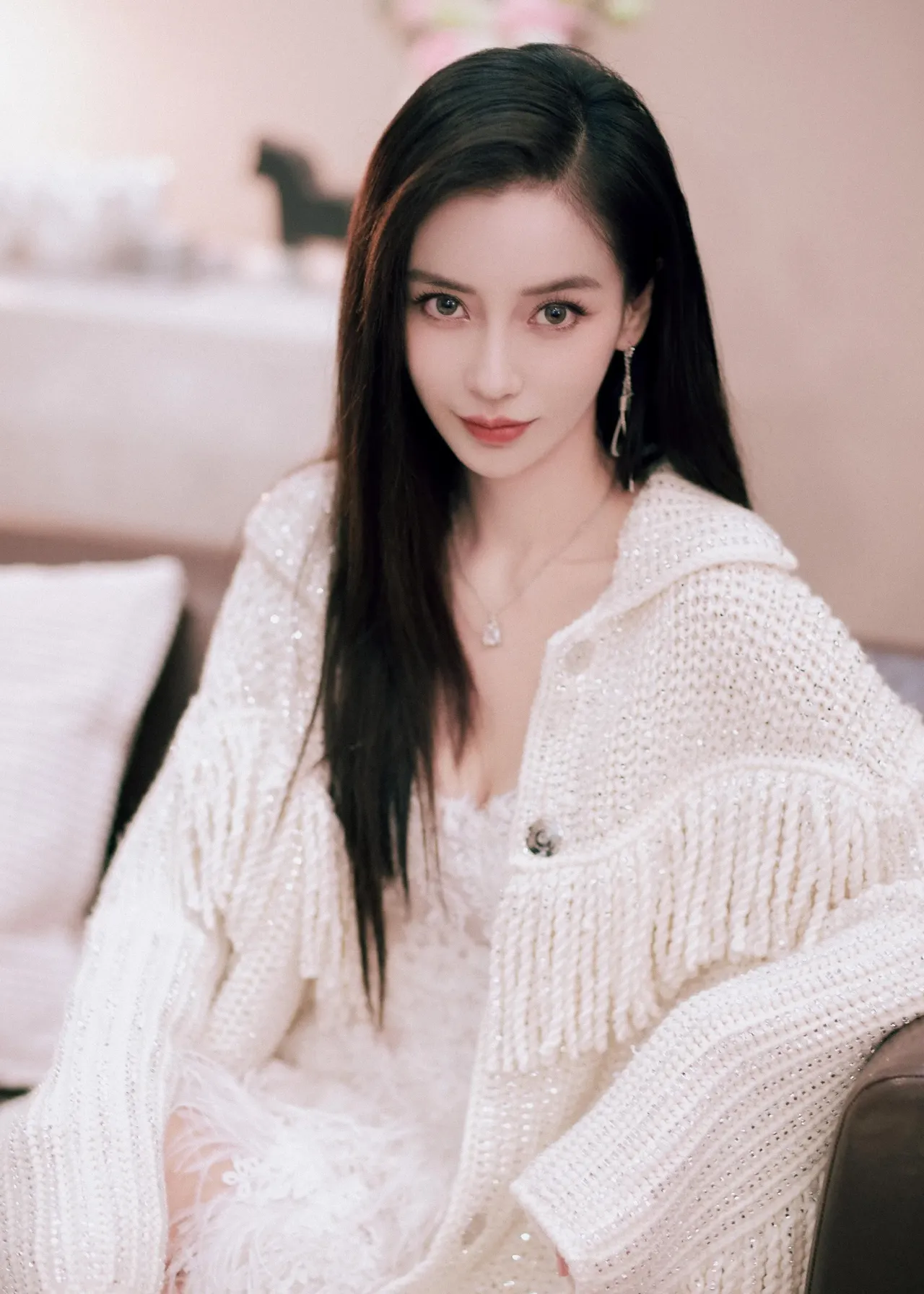 杨颖长发好美好迷人呀插图