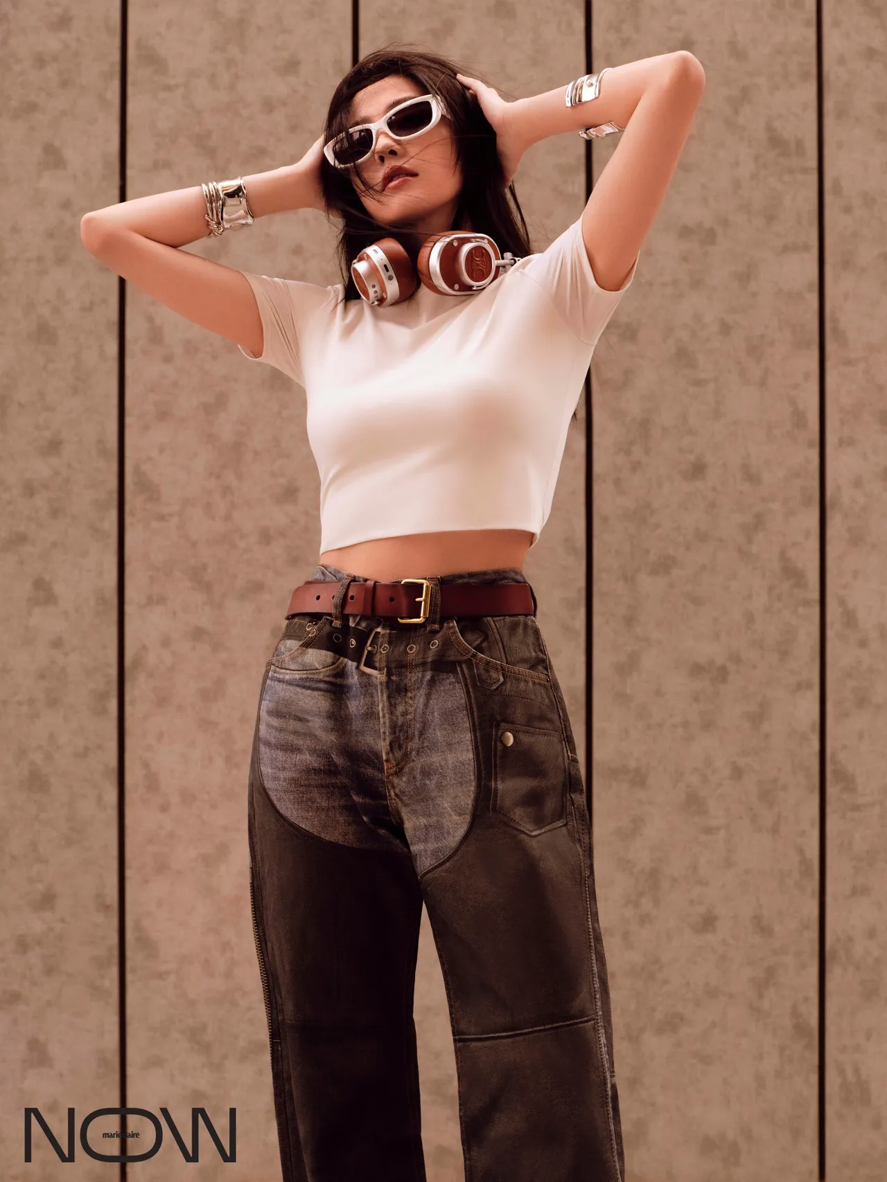 白鹿 MarieClaireNOW春季刊封面插图5