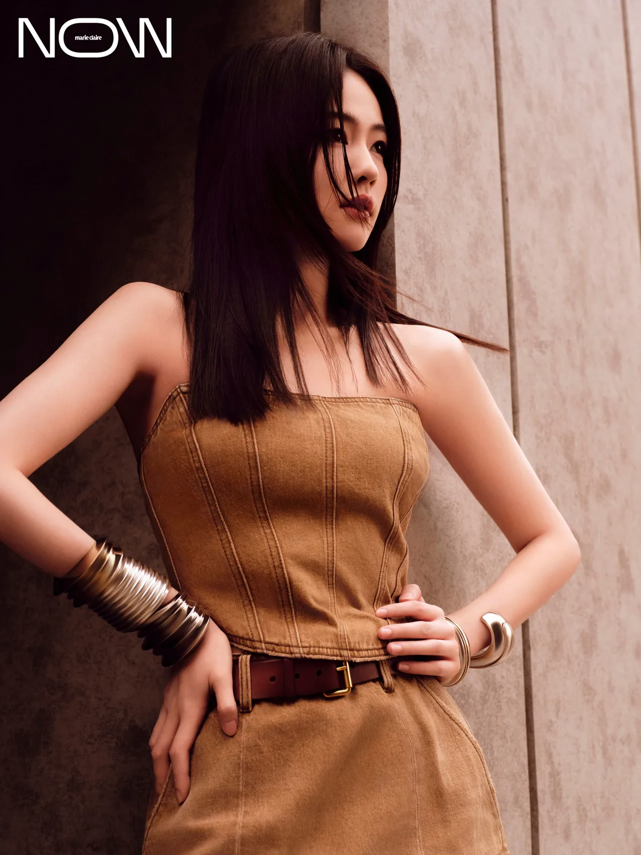 白鹿 MarieClaireNOW春季刊封面插图