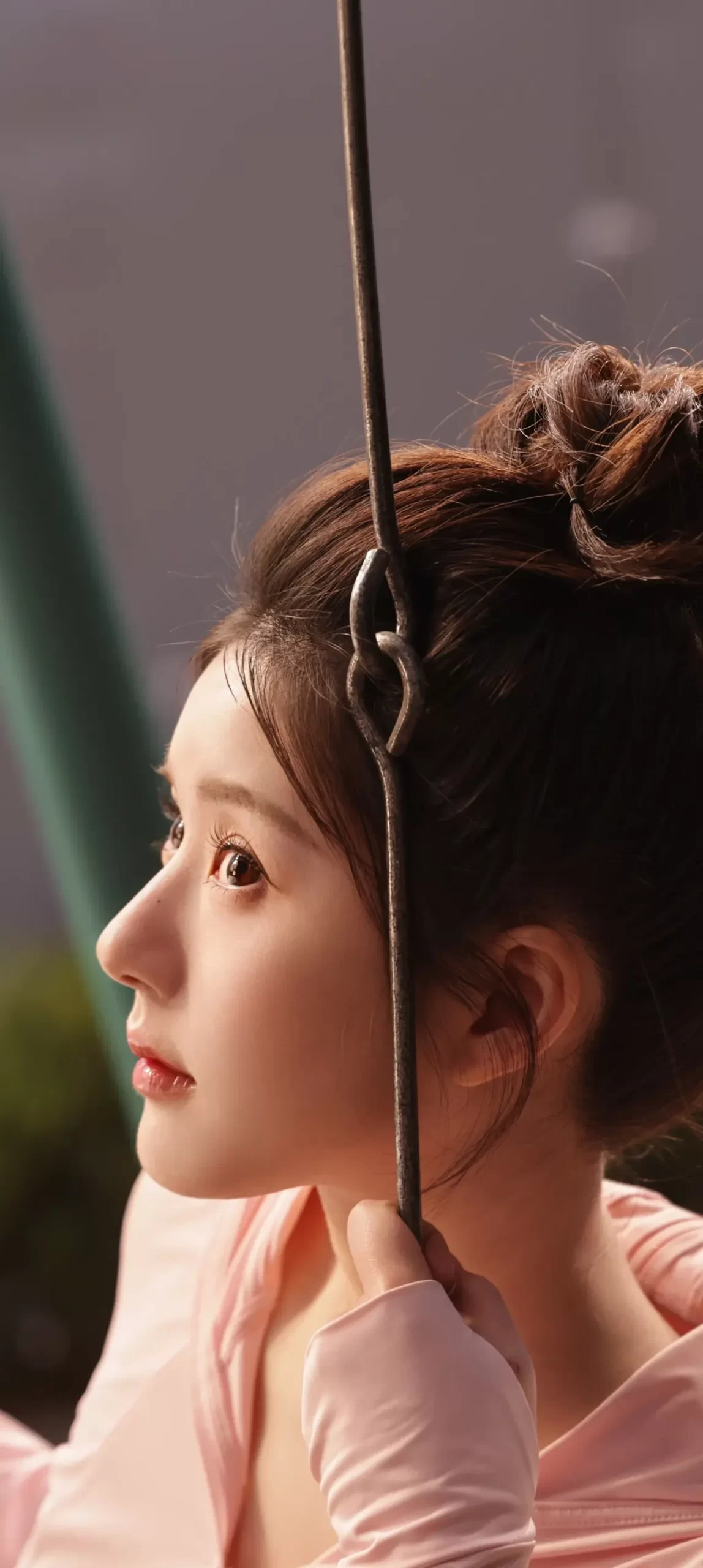 赵露思丸子头写真壁纸插图5