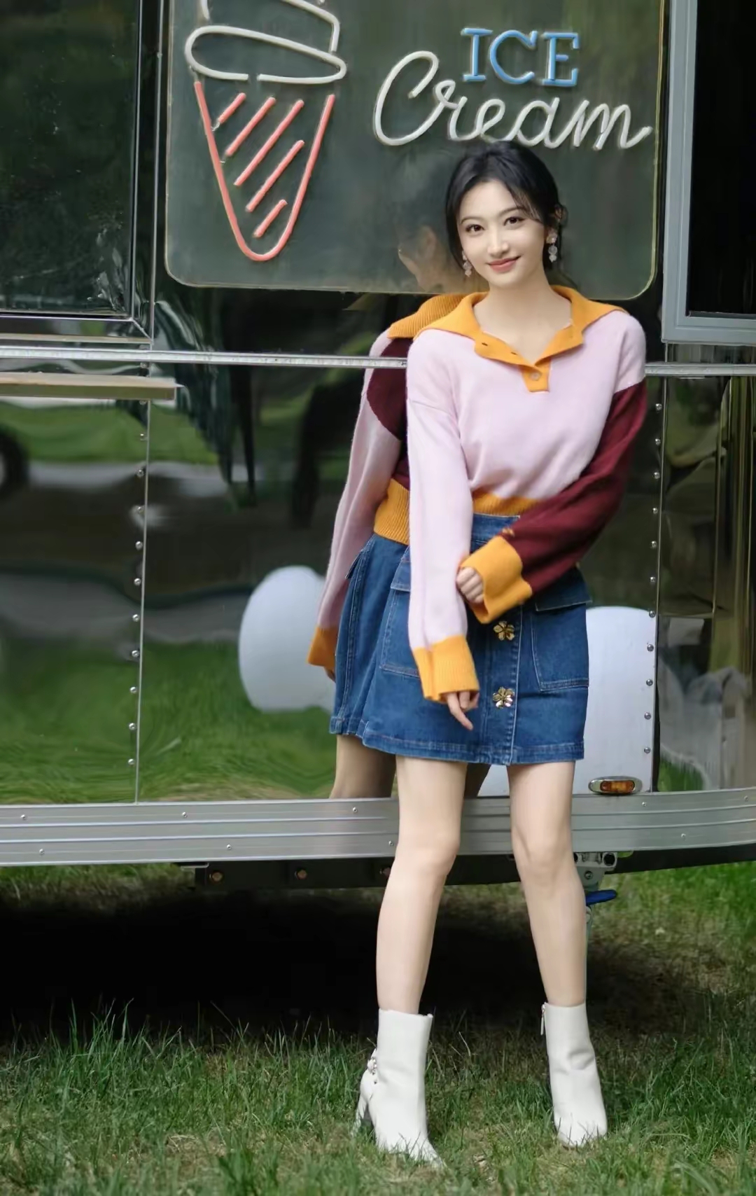 景甜少女心写真插图5