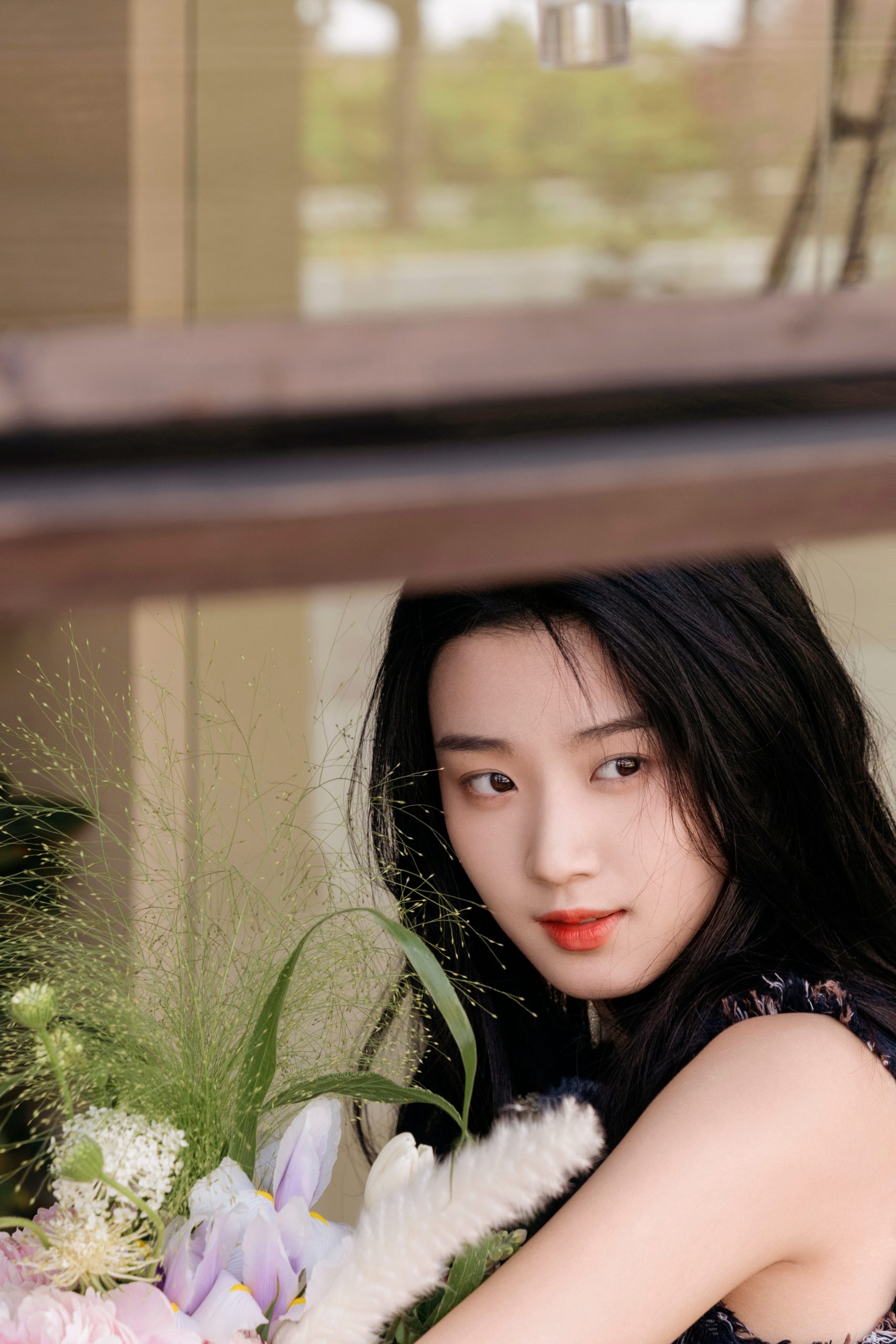 芍药卢昱晓清纯少女写真插图3