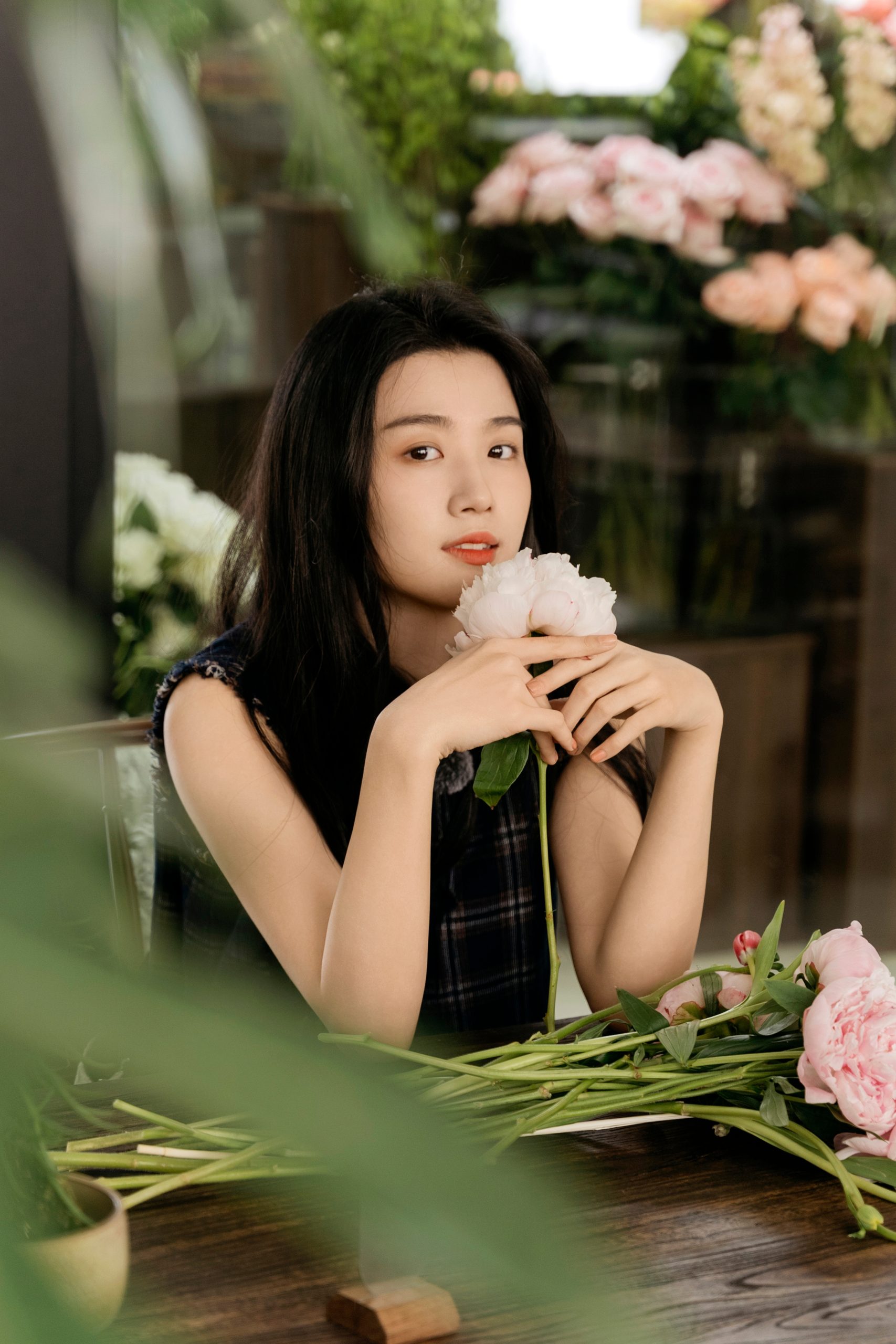 芍药卢昱晓清纯少女写真插图6