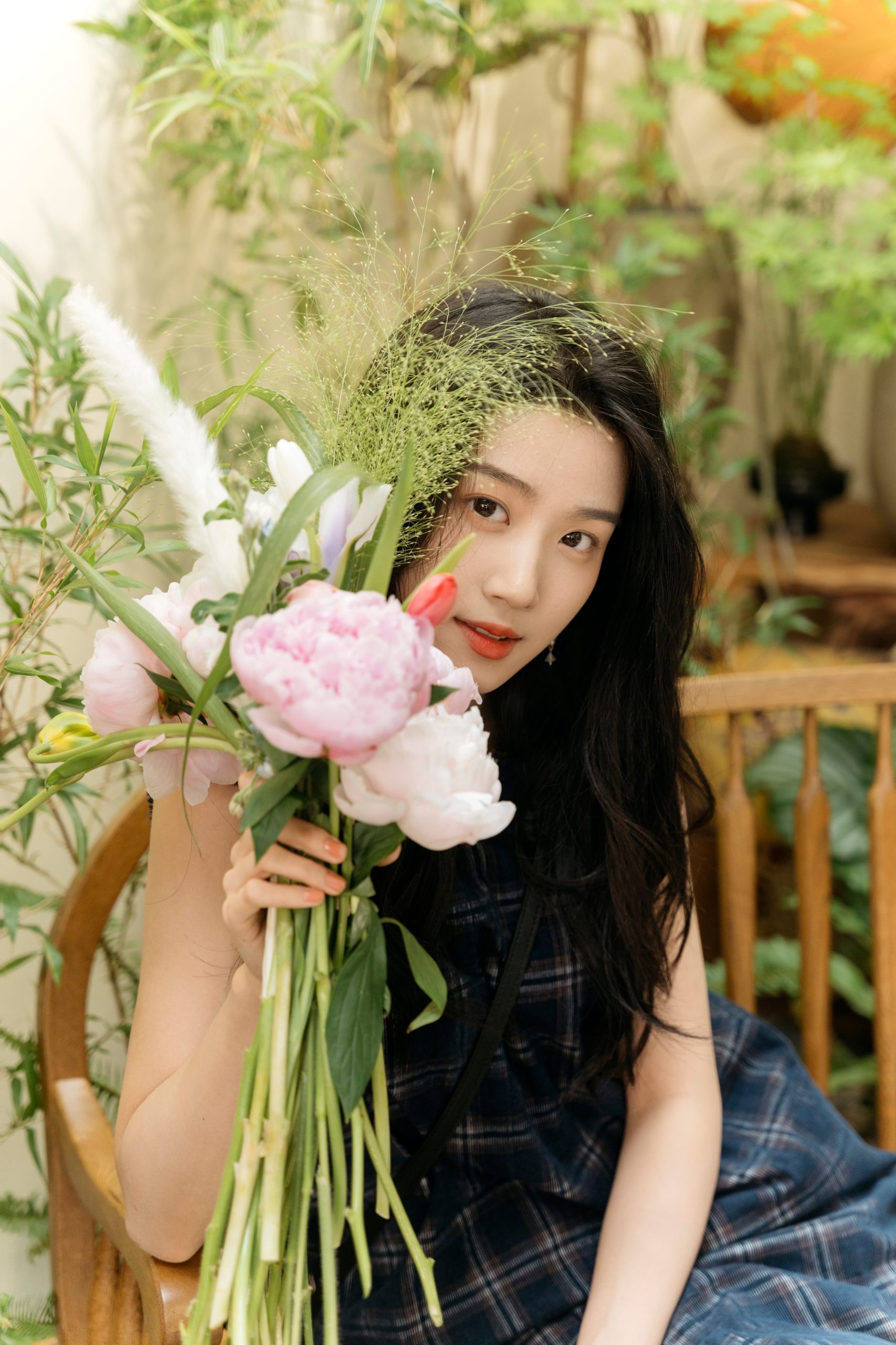 芍药卢昱晓清纯少女写真插图5