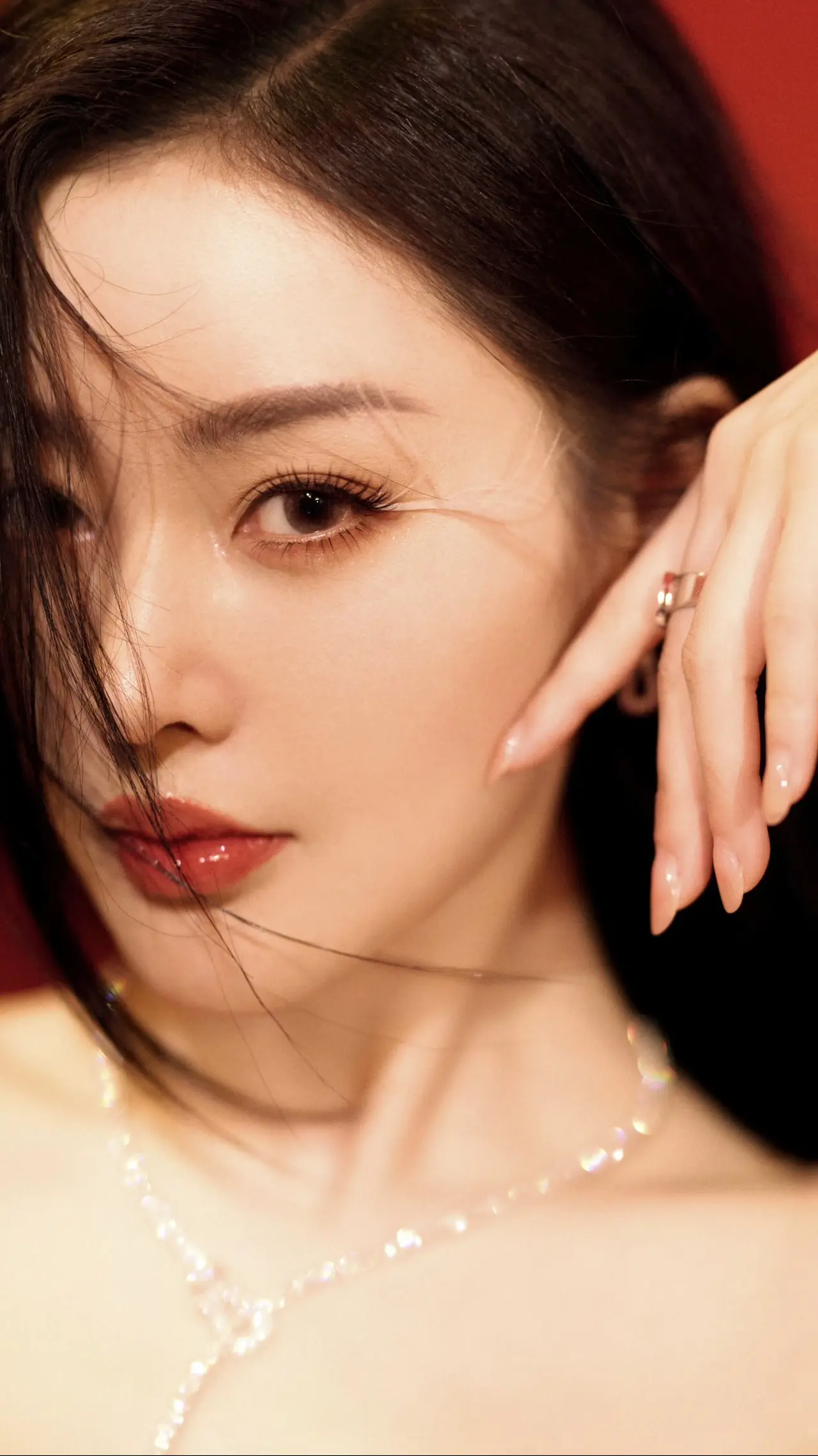 张天爱抹胸裙性感写真插图6