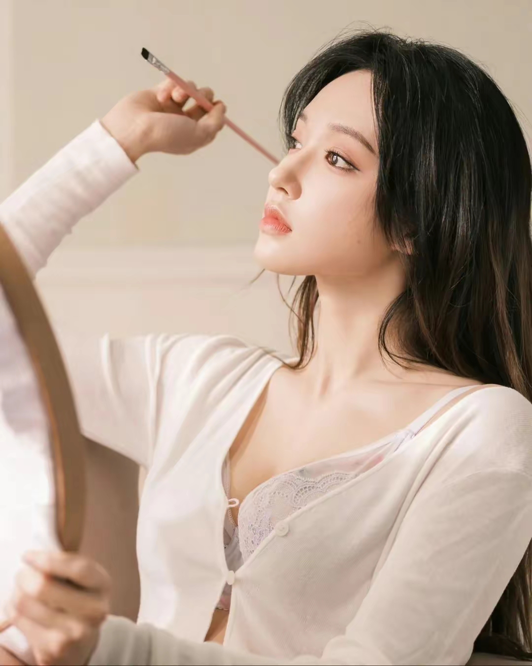 程潇内衣写真，遇见最美丽的奶潇插图6