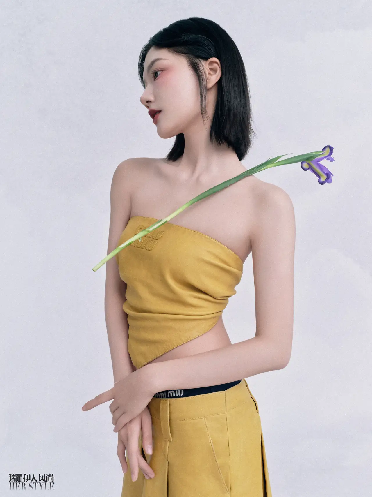 任敏瑞丽伊人风尚封面写真插图11