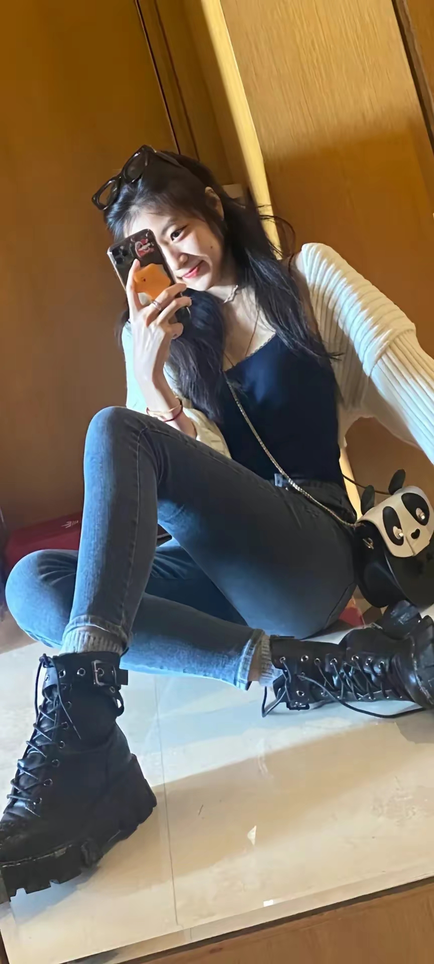 长腿美女孙千高清写真壁纸插图13