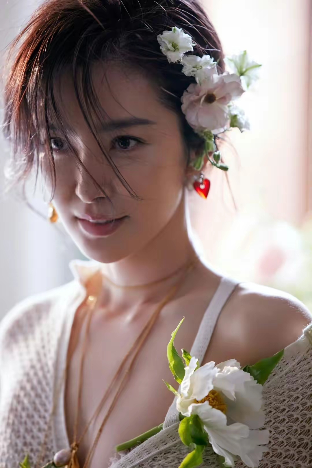李冰冰森系写真插图2