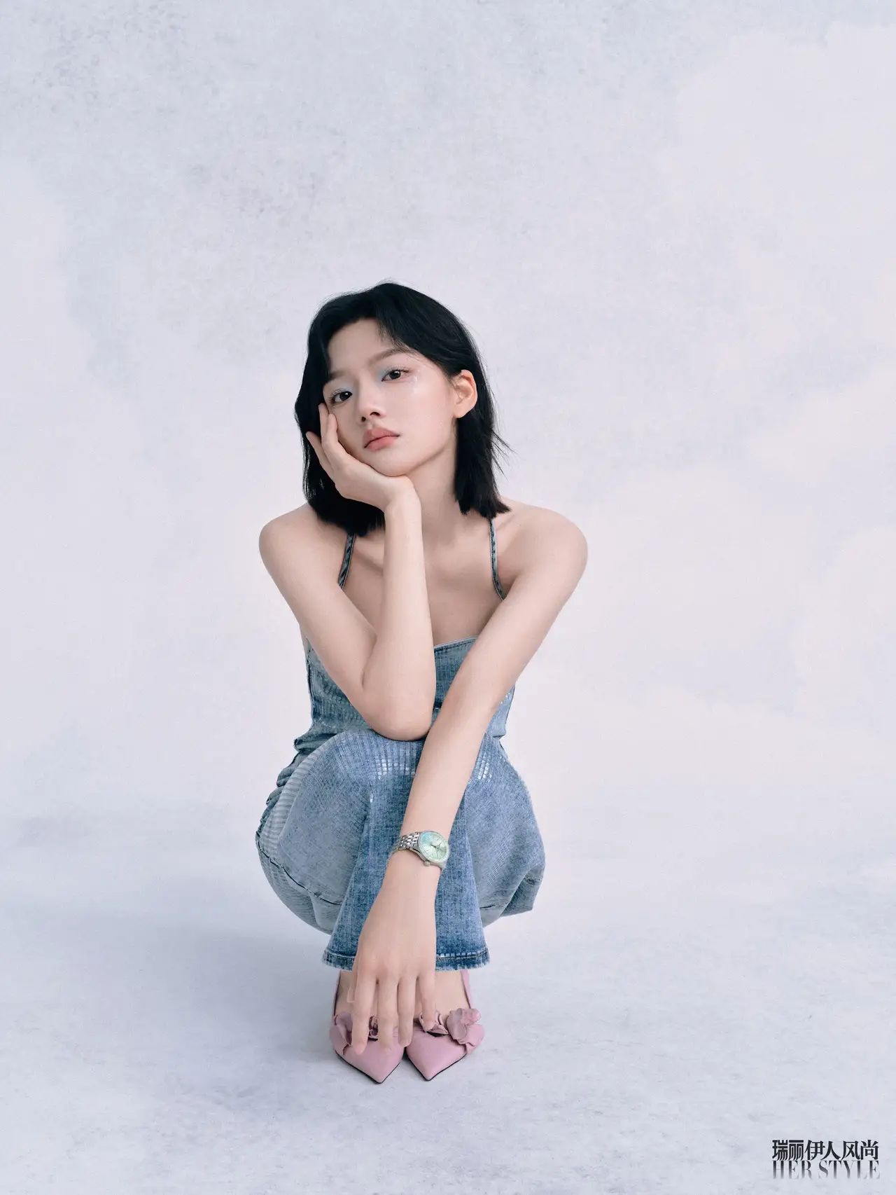 任敏瑞丽伊人风尚封面写真插图3