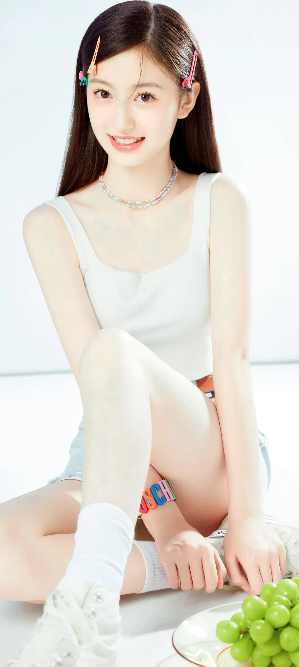 裴佳欣清纯少女写真壁纸插图5