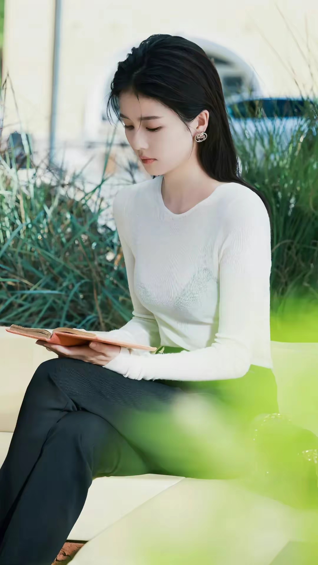 白鹿高清时尚穿搭美图壁纸插图15