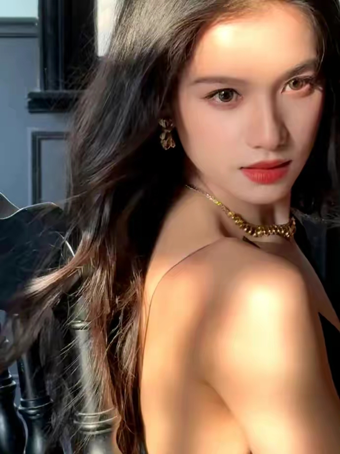 张婧仪写真壁纸插图4