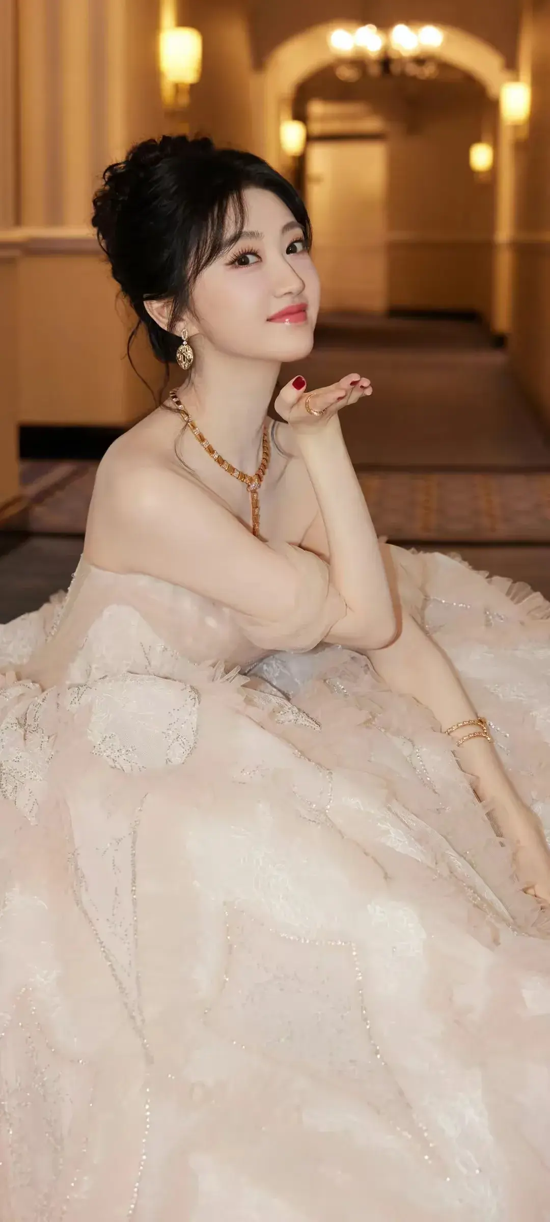 甜美佳人景甜少女心写真插图8