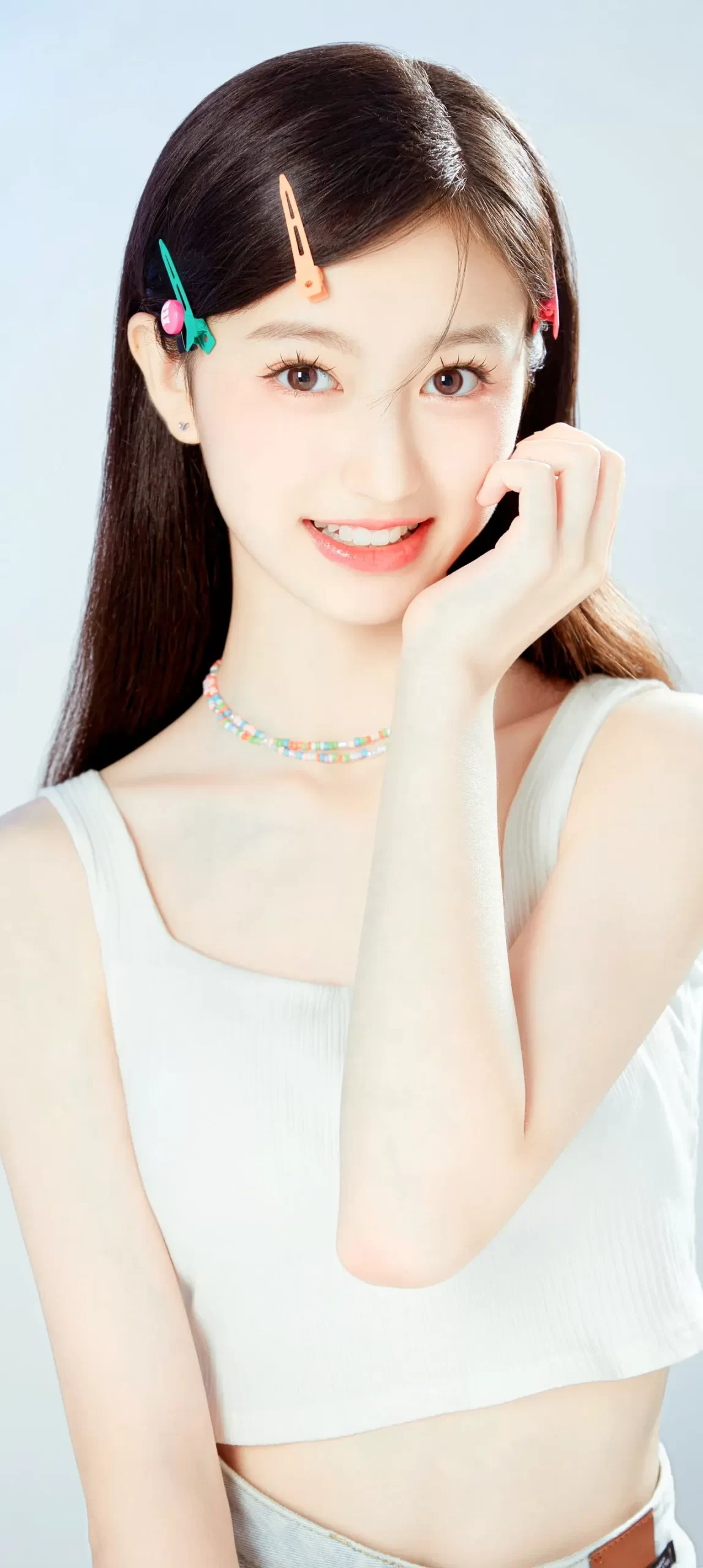 裴佳欣清纯少女写真壁纸插图