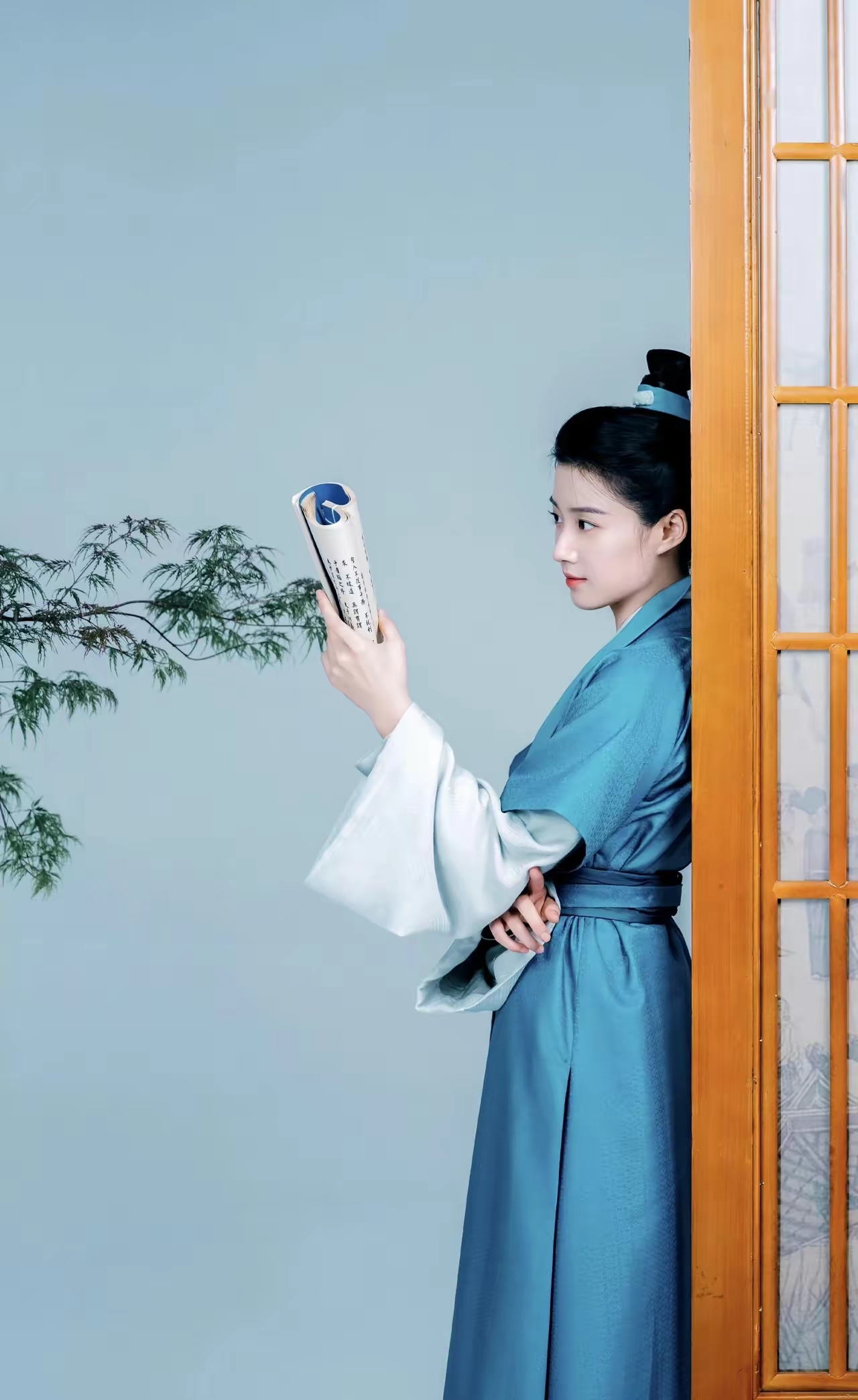 卢昱晓古装小生写真插图3