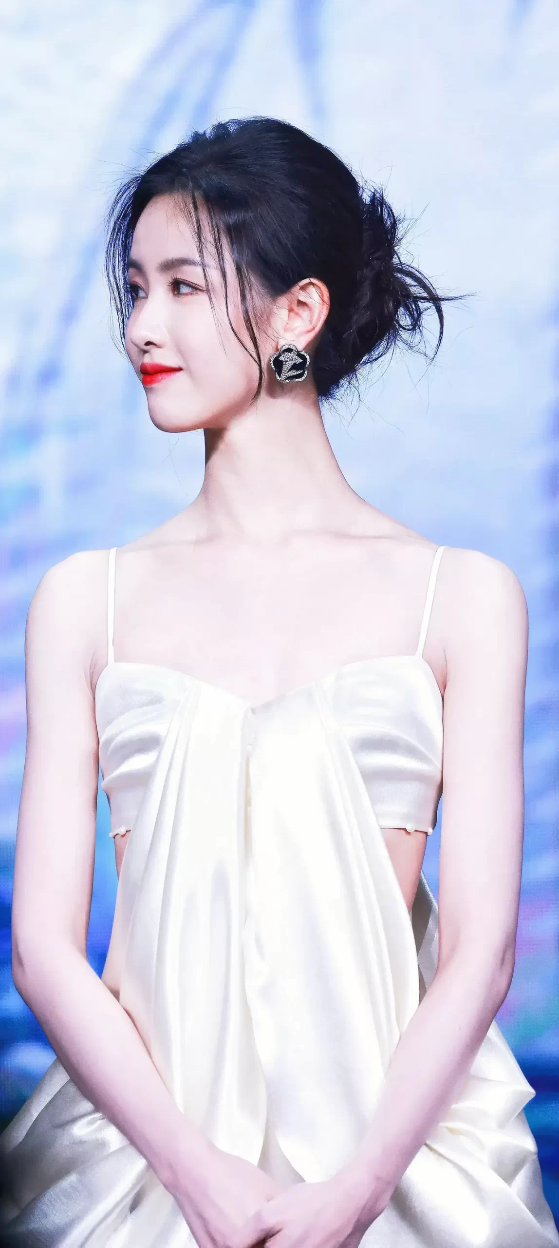 小白花陈都灵清新写真壁纸插图5