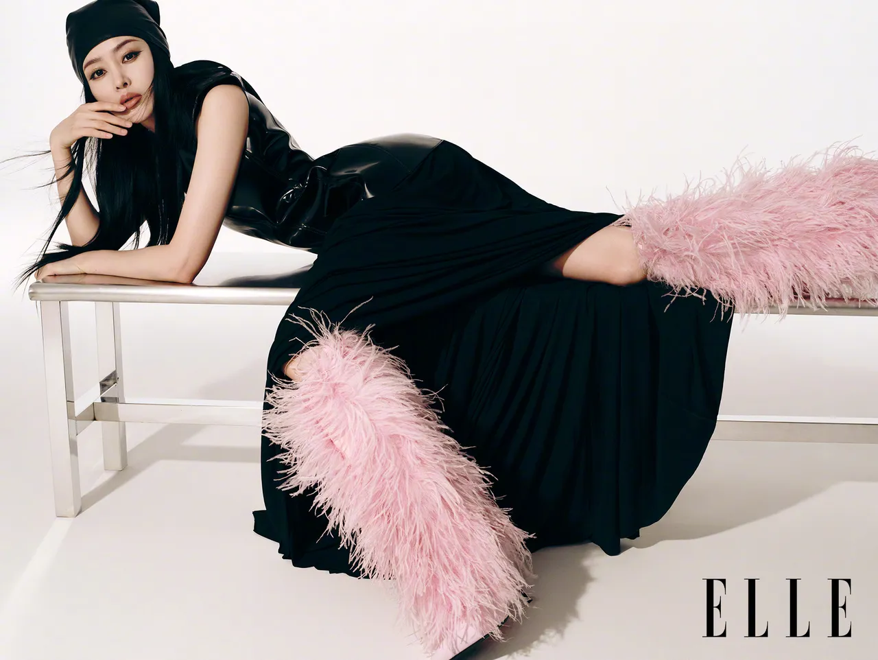 ELLE电子刊张天爱写真插图