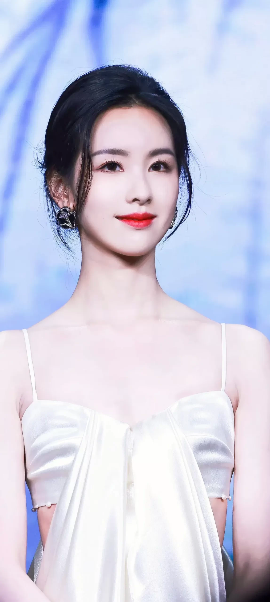 小白花陈都灵清新写真壁纸插图4