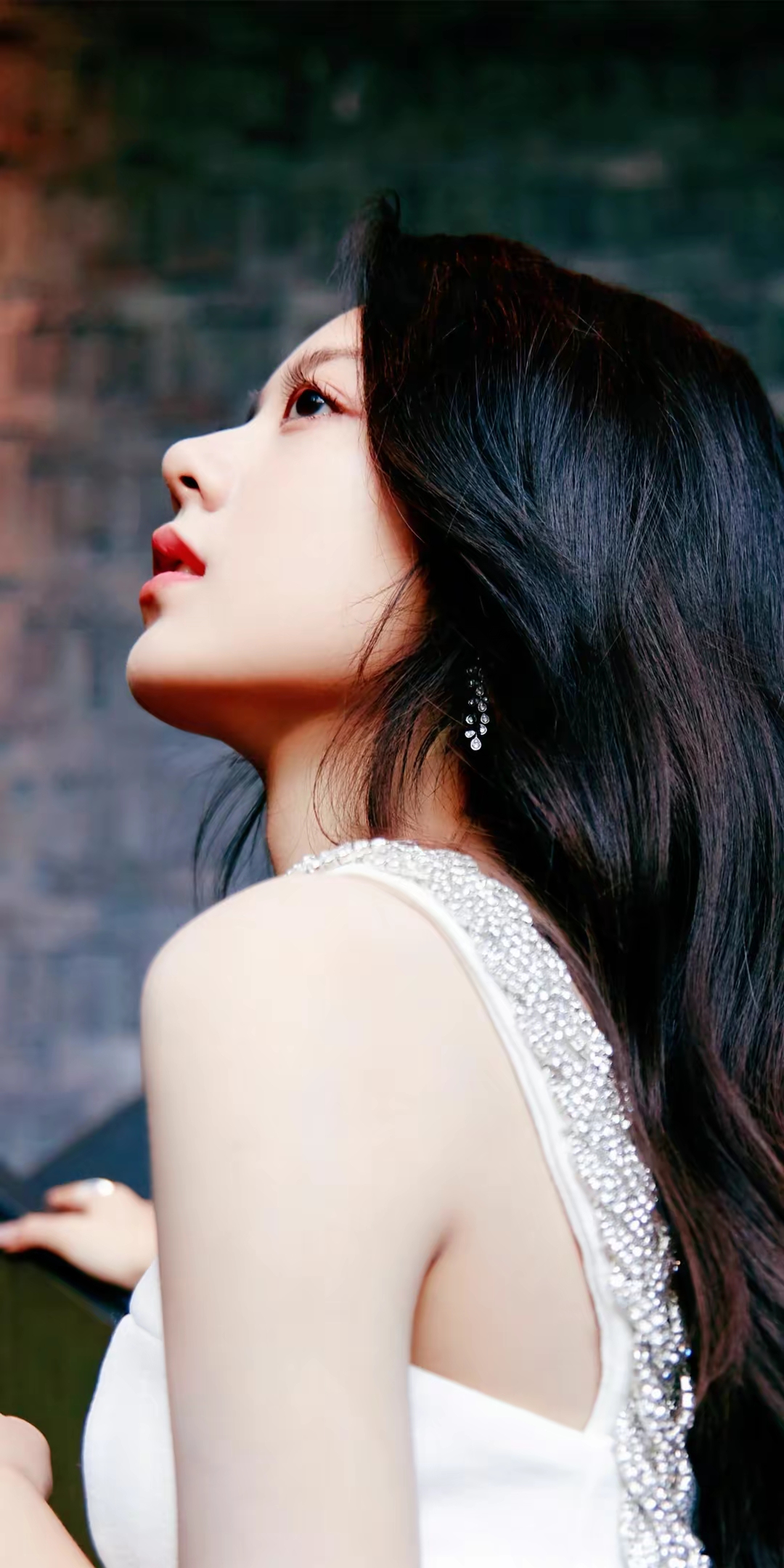 赵今麦写真壁纸，玫瑰色的小姐姐插图2