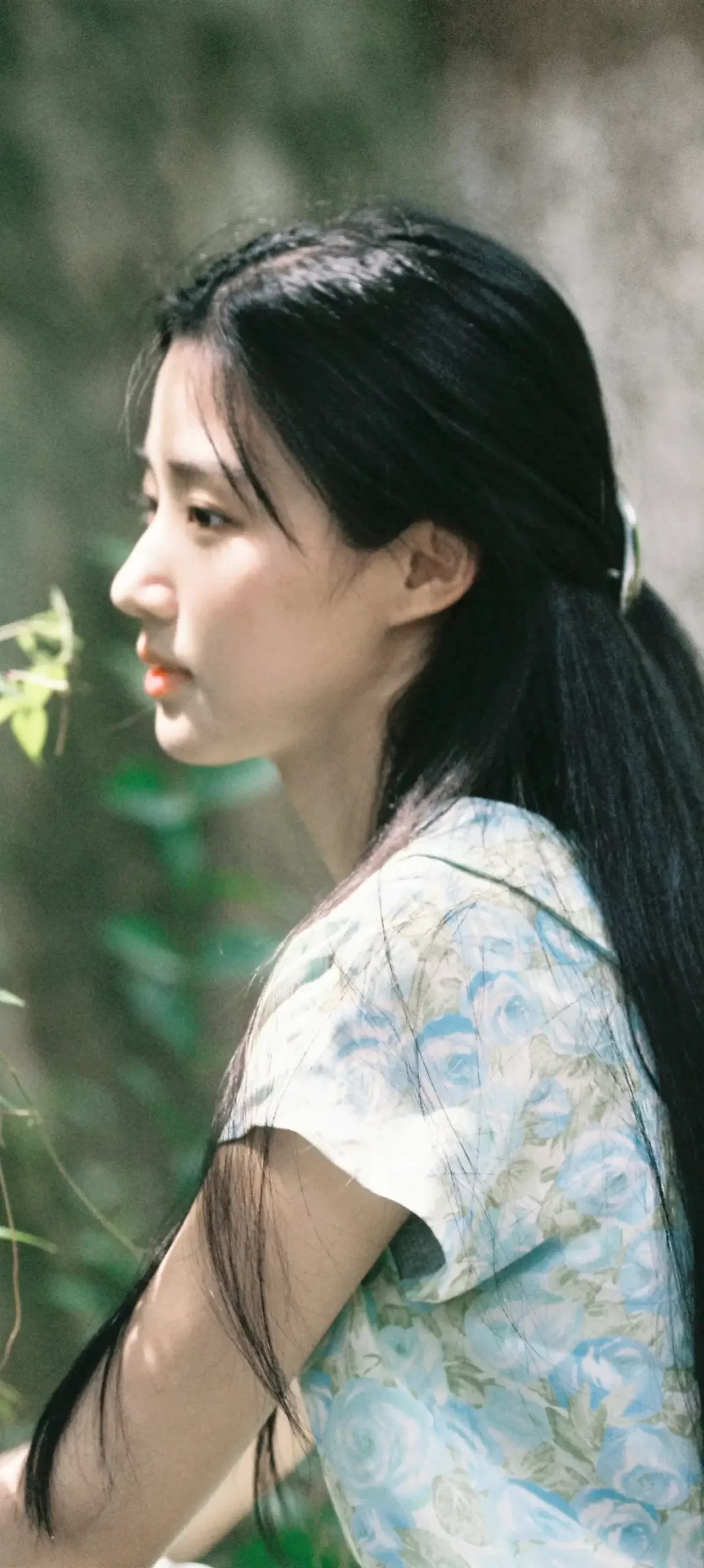 卢昱晓小清新甜美写真壁纸插图4