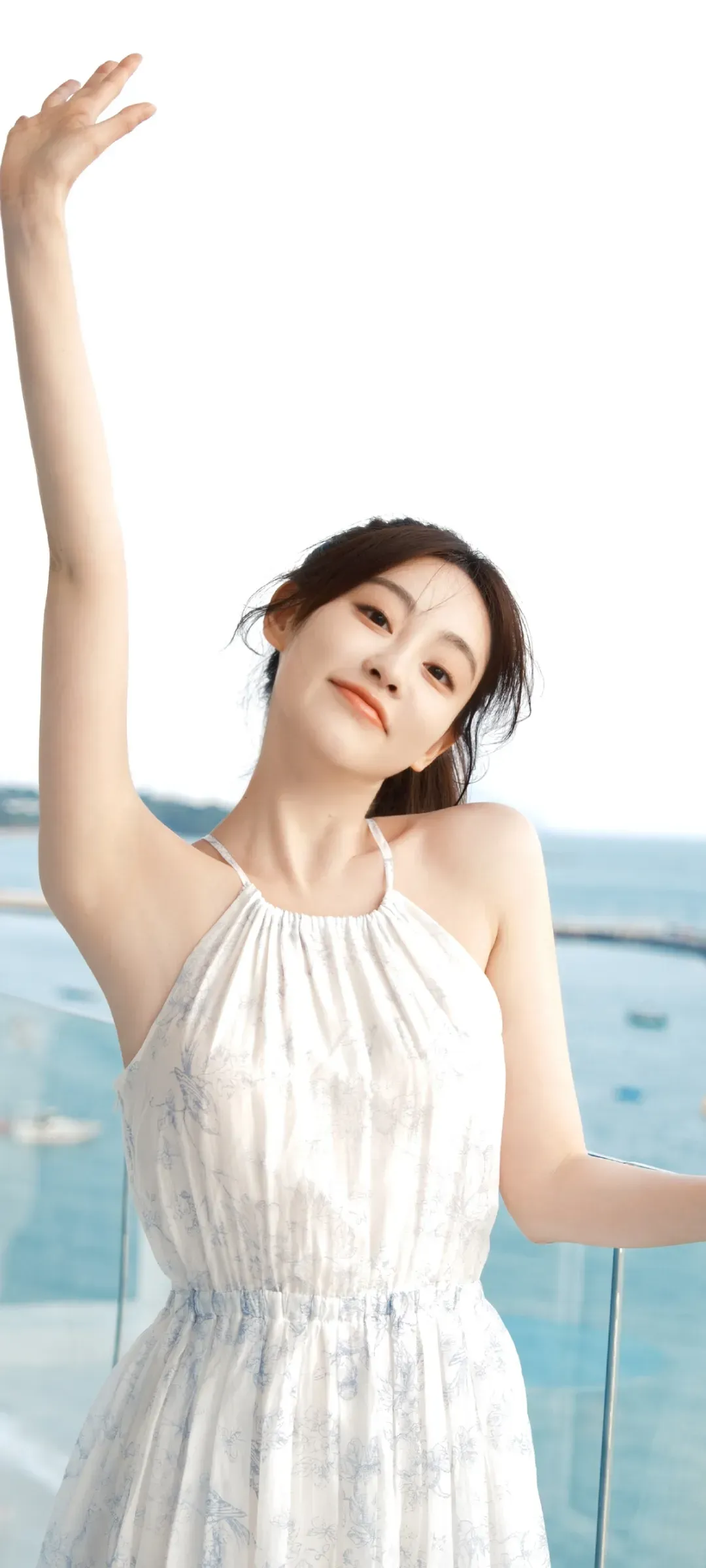 祝绪丹白衣写真插图2