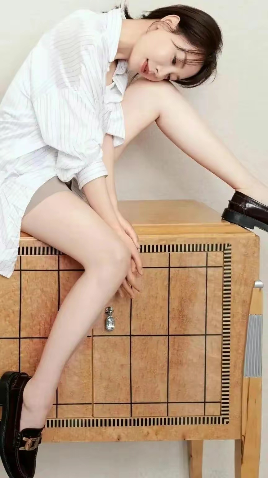 陈数写真，瑜伽健身裤下的成熟魅力插图3