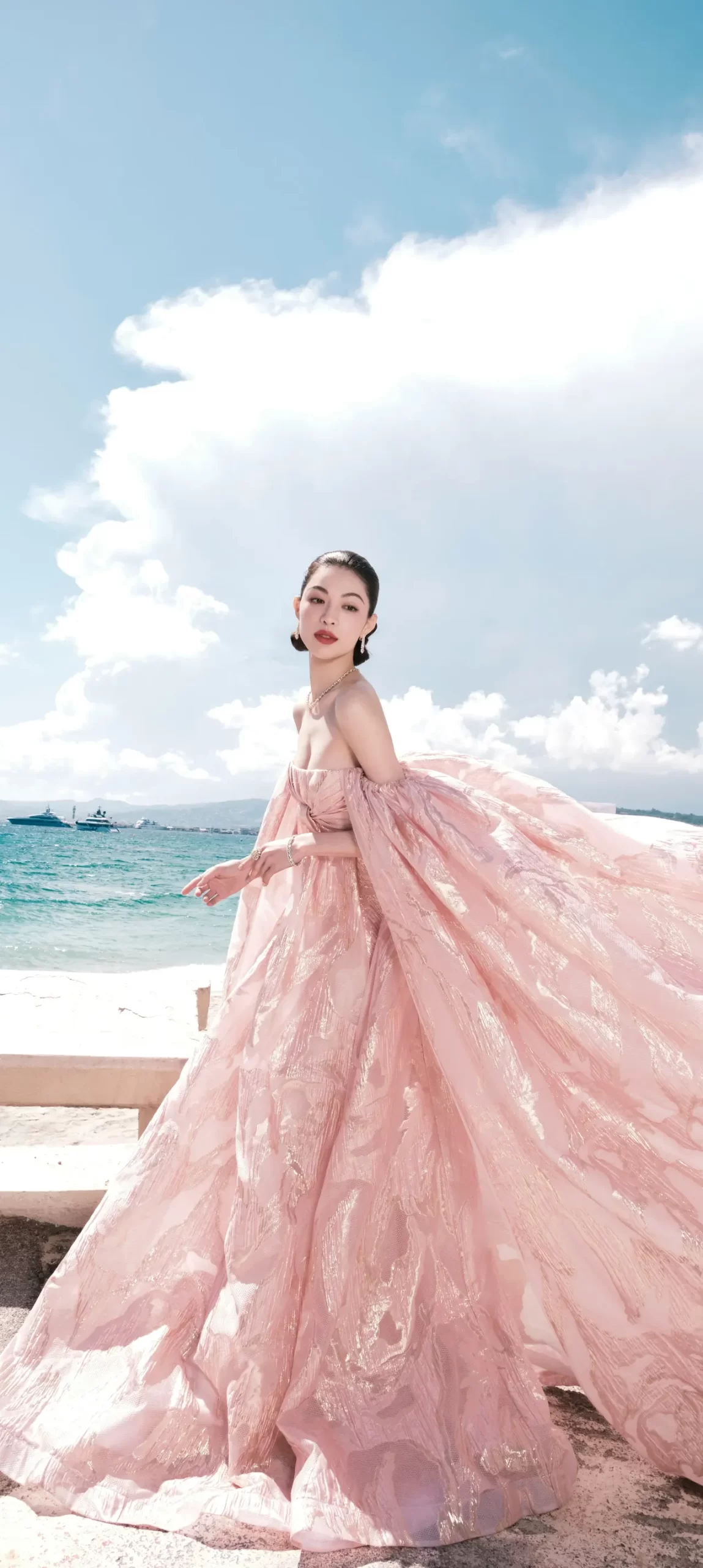 钟楚曦优雅迷人写真壁纸插图