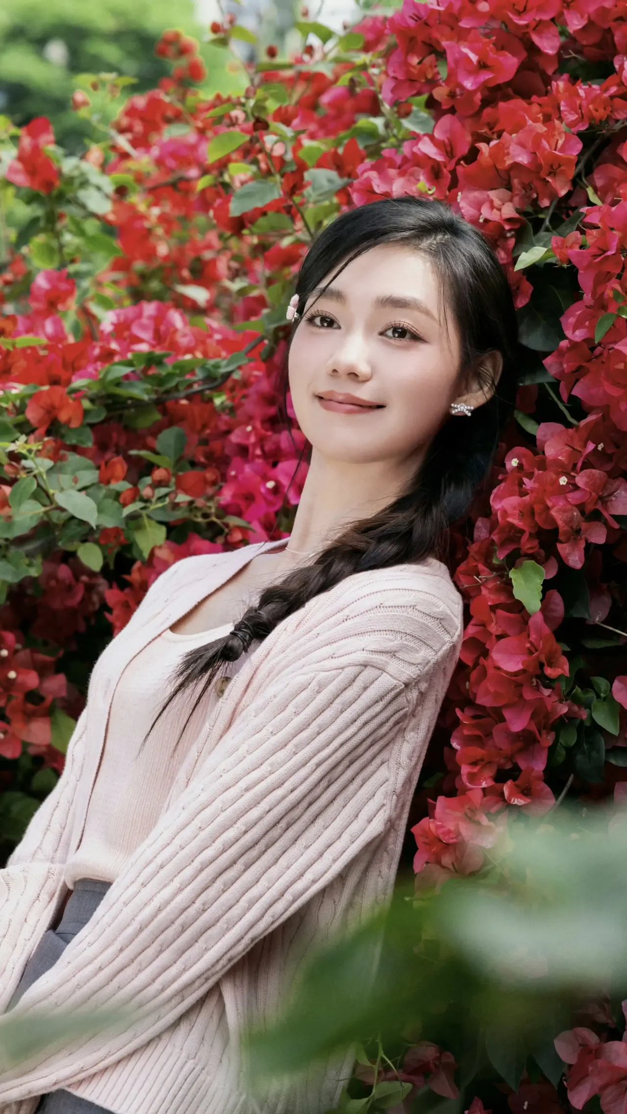 清纯美女写真壁纸插图
