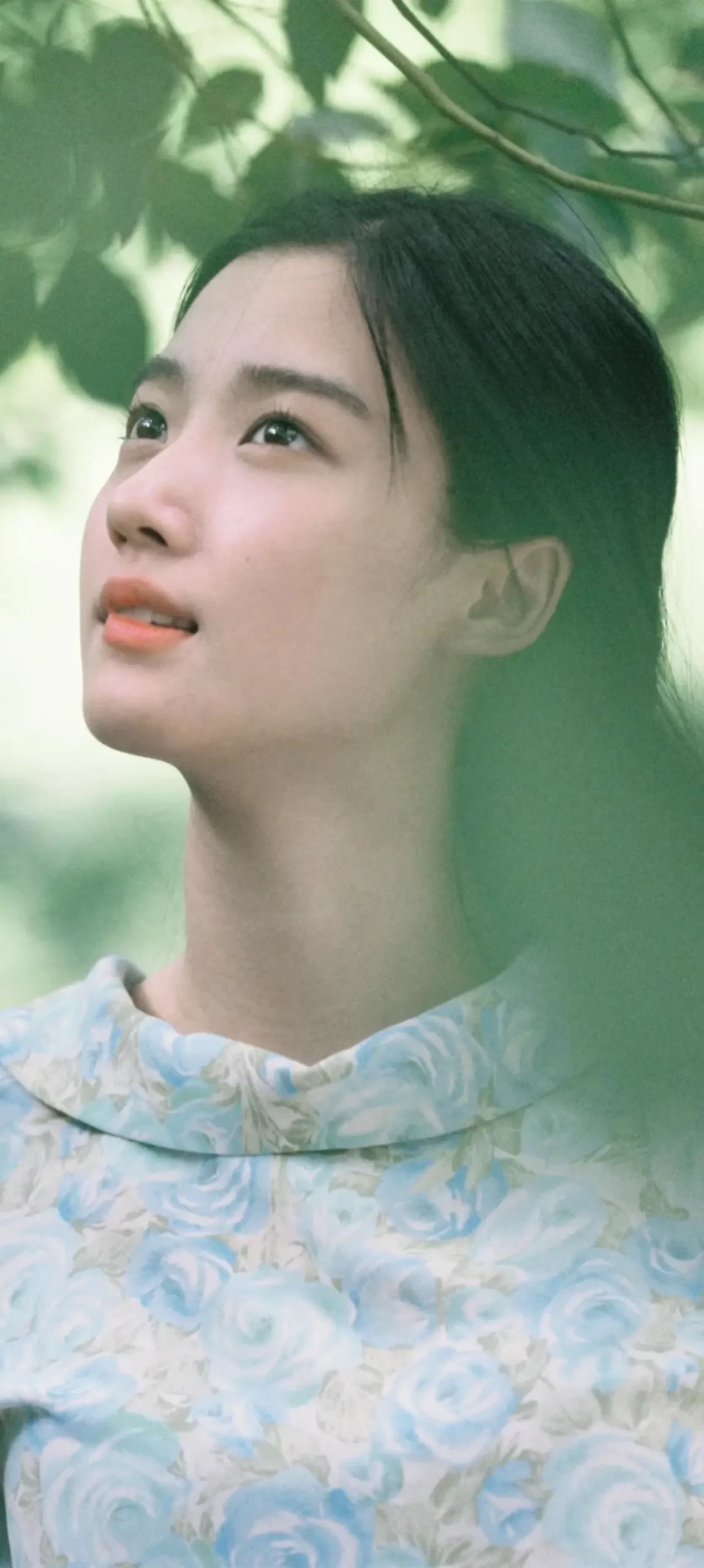 卢昱晓小清新甜美写真壁纸插图5