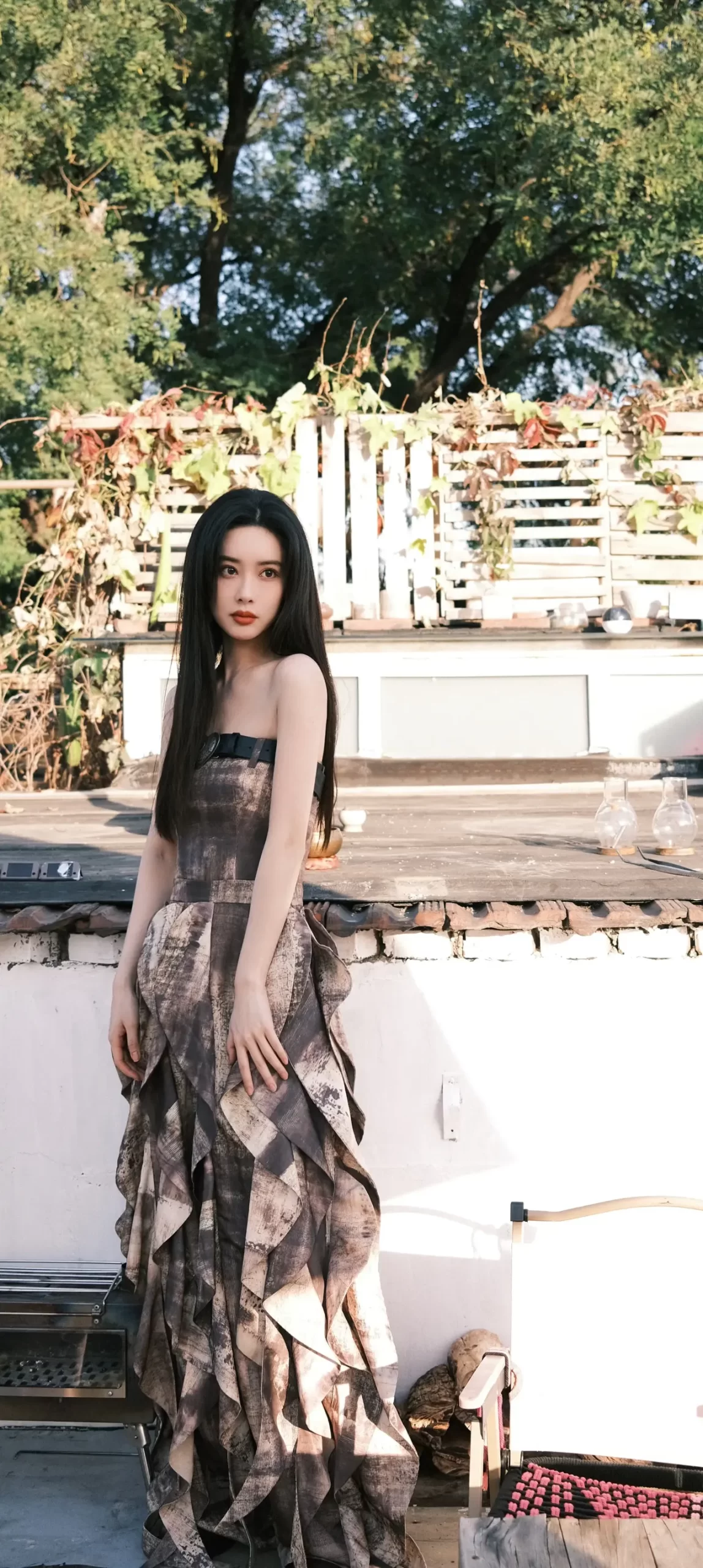 孟子义优雅写真壁纸插图1
