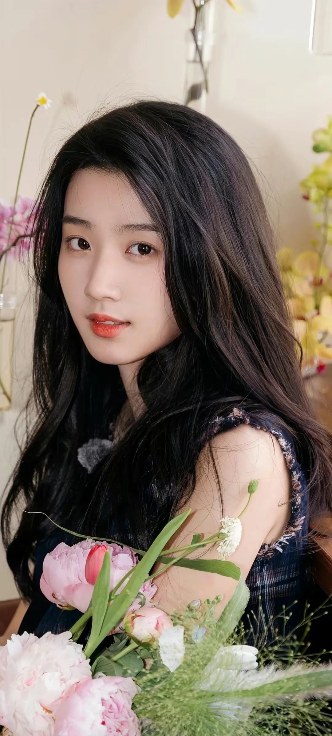 卢昱晓甜美可爱写真插图