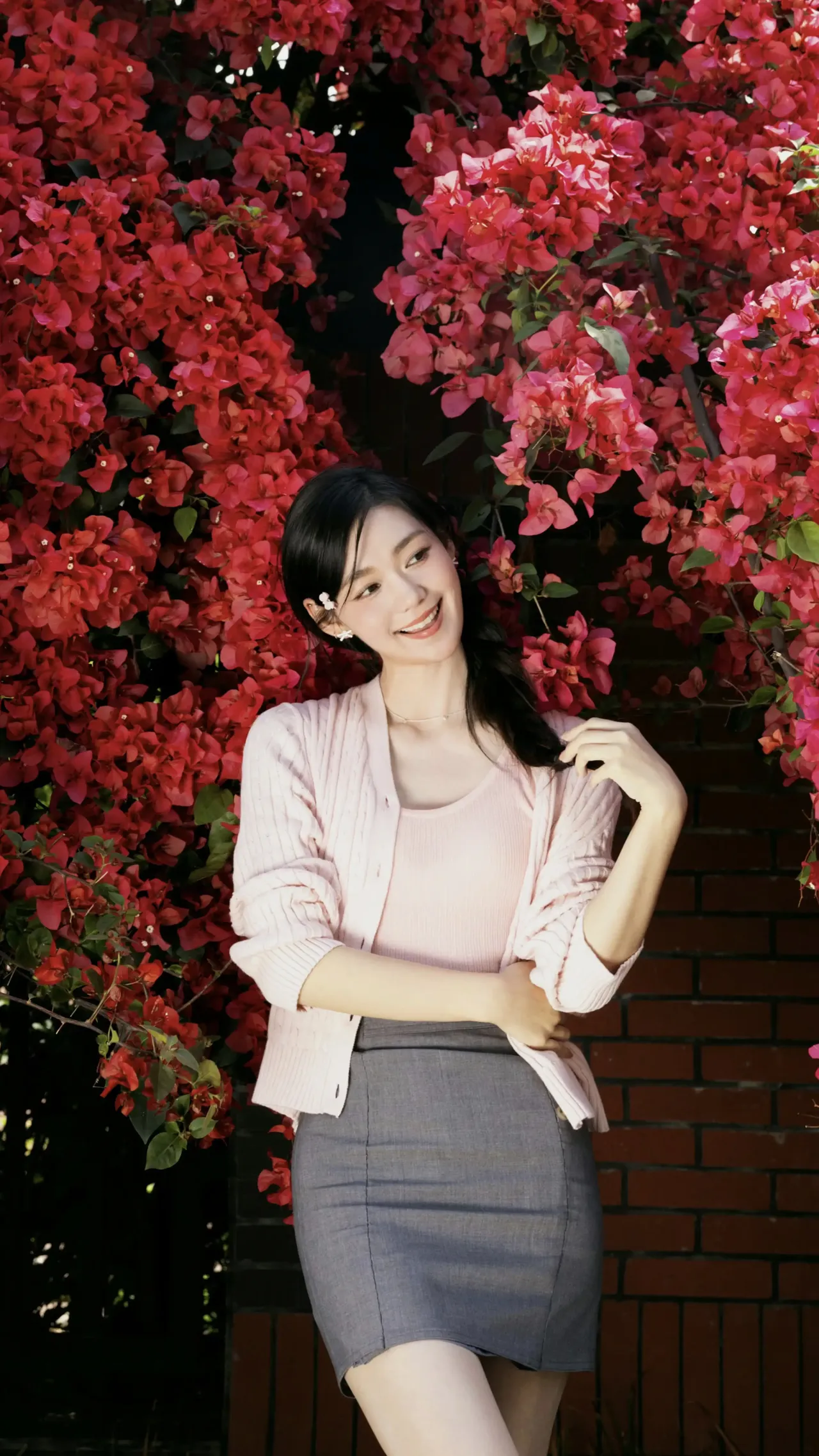 清纯美女写真壁纸插图1