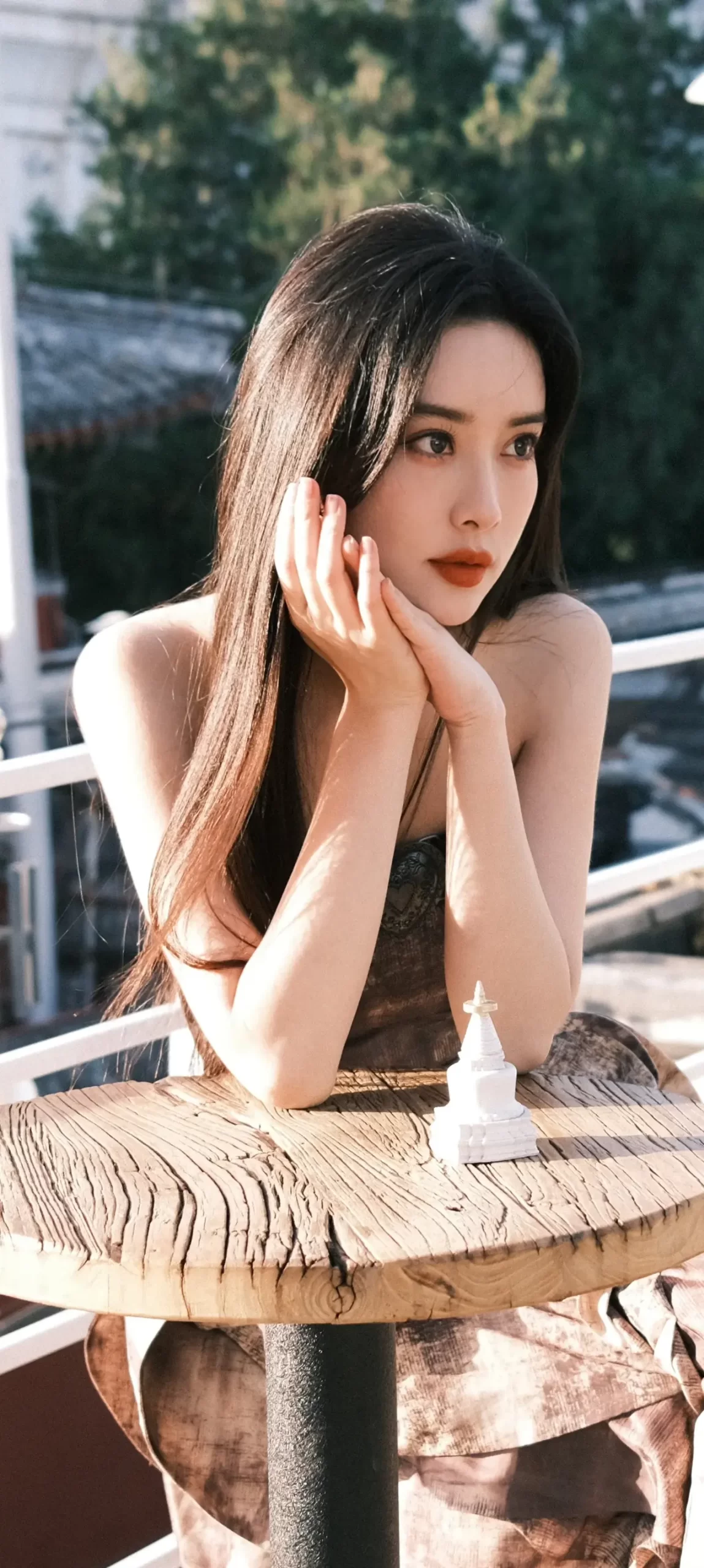 孟子义优雅写真壁纸插图