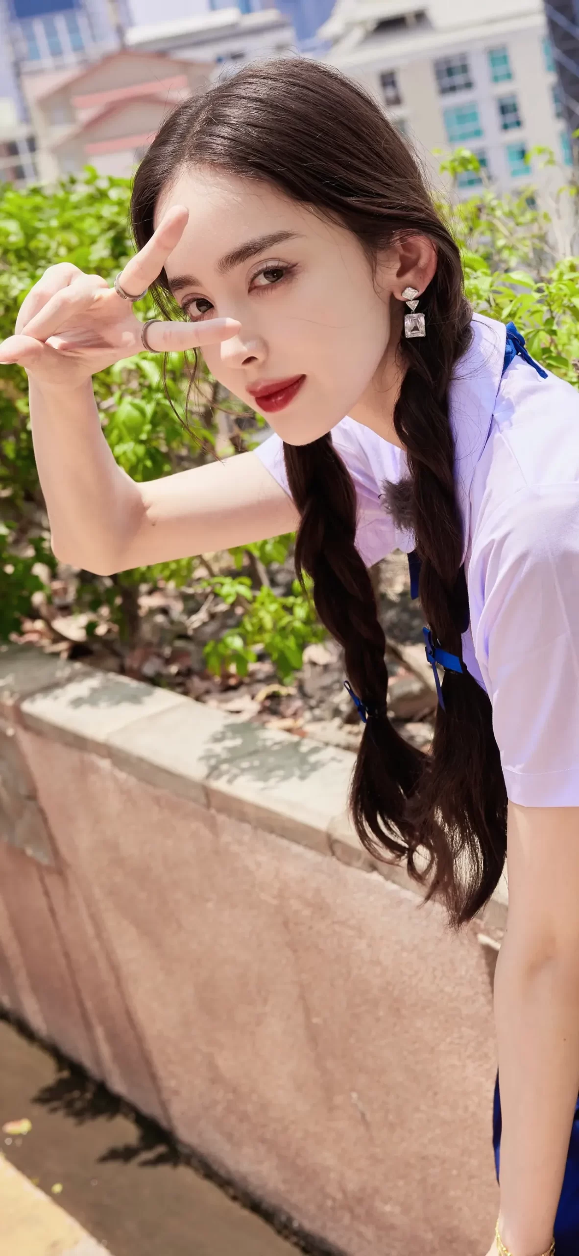 学妹古力娜扎清纯写真壁纸插图10