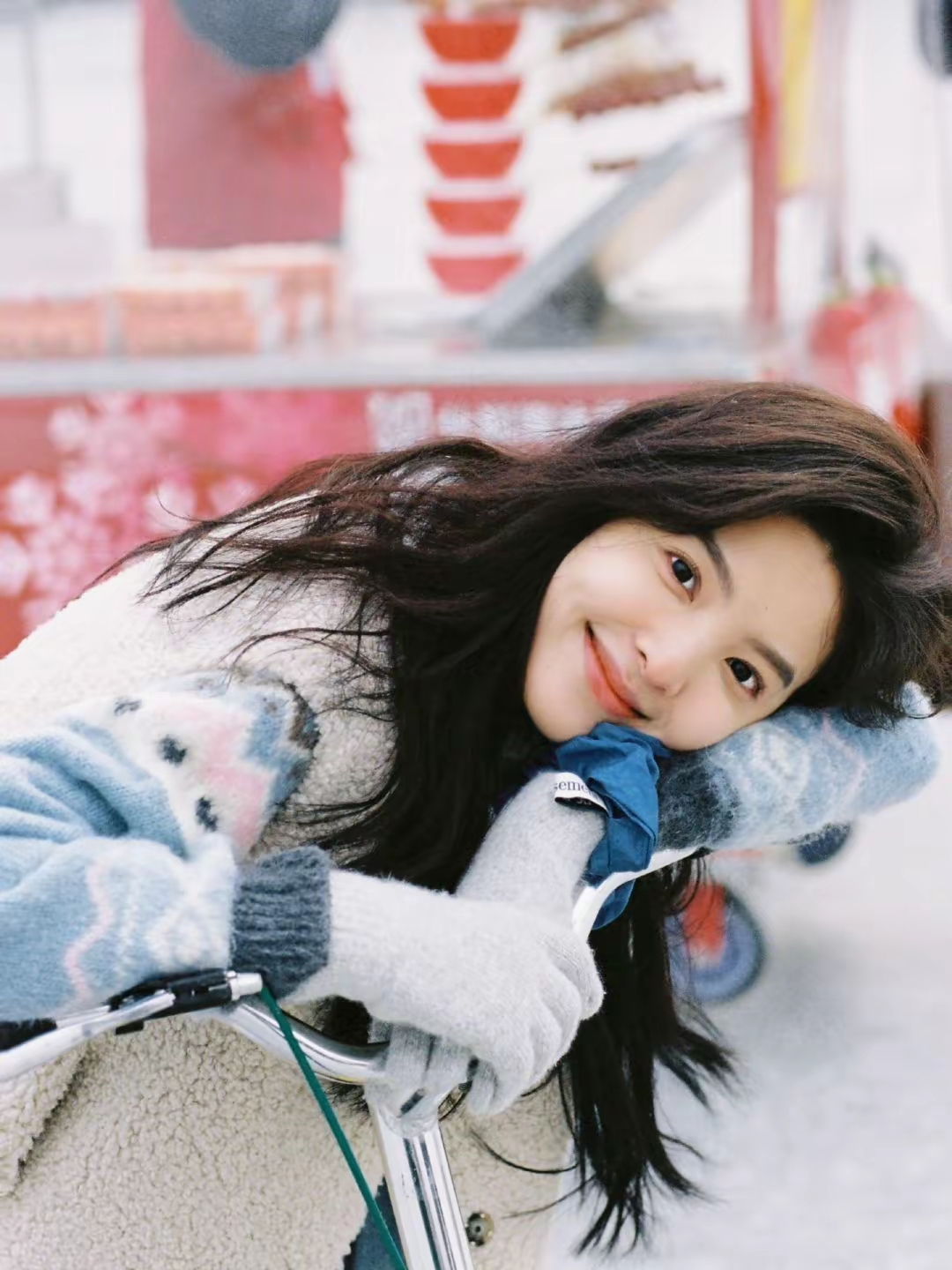 章若楠雪中写真插图9