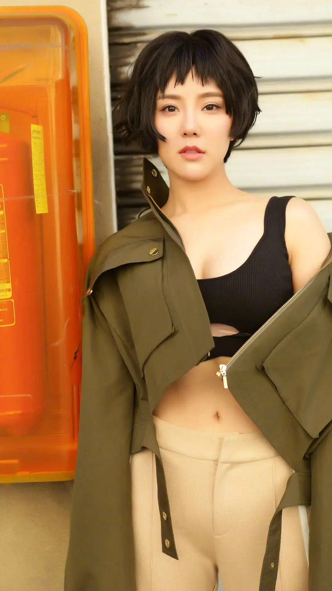赵奕欢性感妩媚写真壁纸插图25