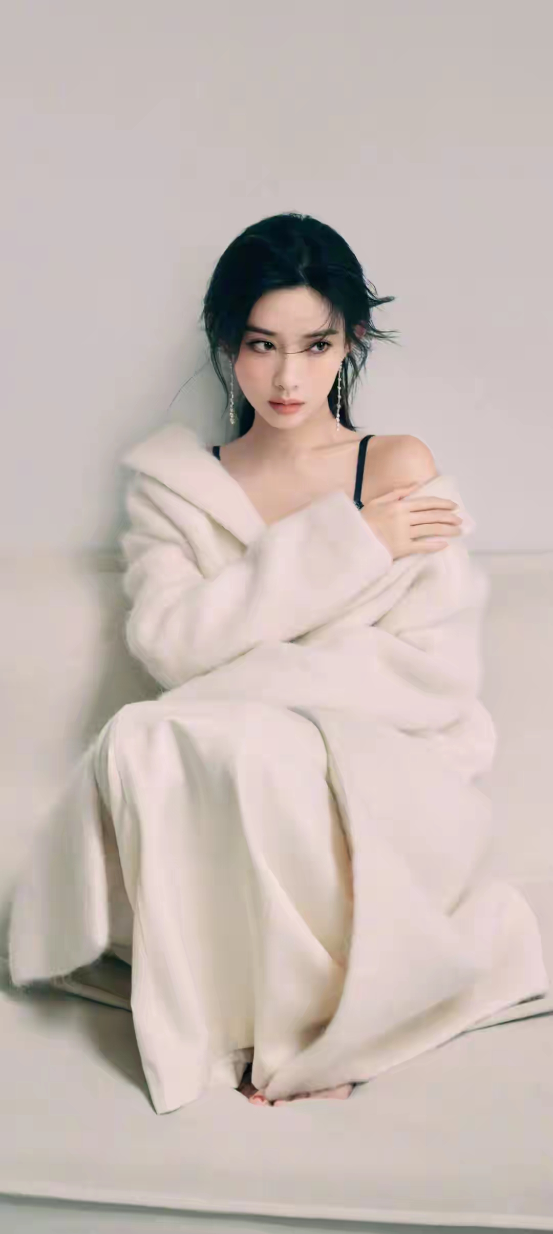 孟子义黑色内衣写真插图4