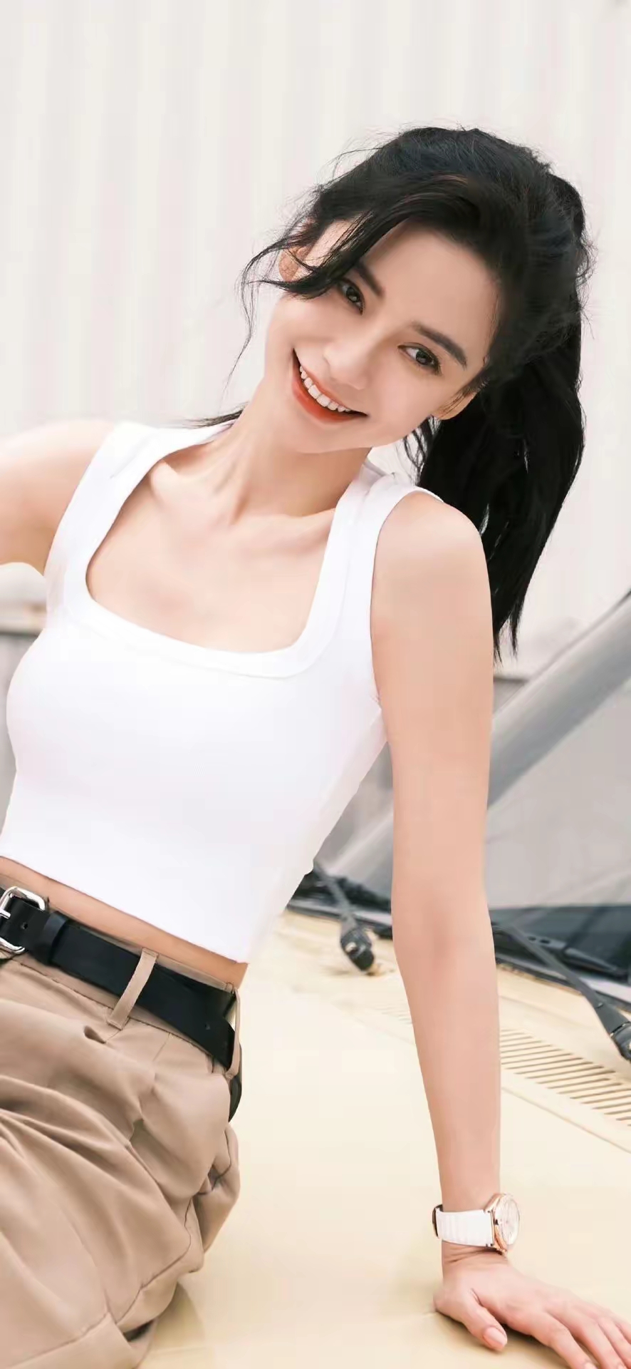杨颖惊艳写真壁纸插图4